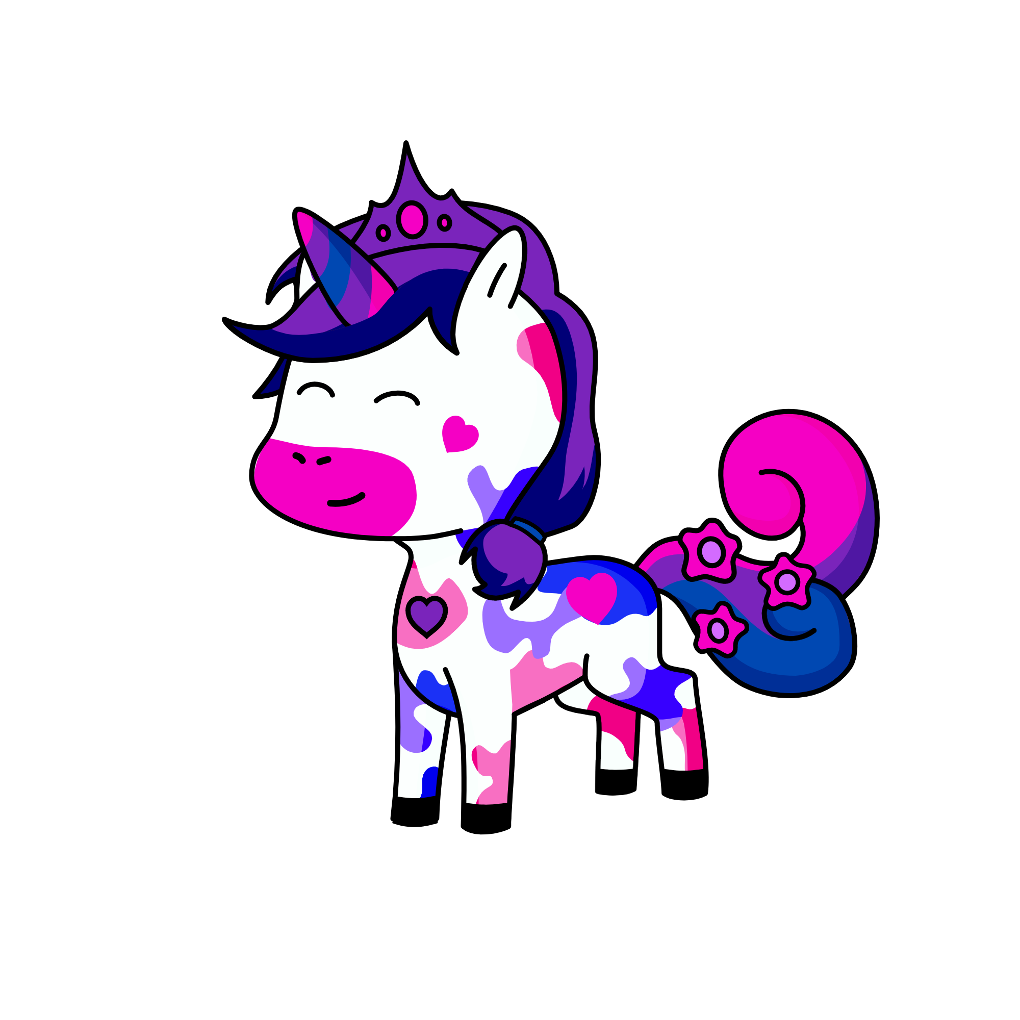 Galaxy on a cloud , the unicorn