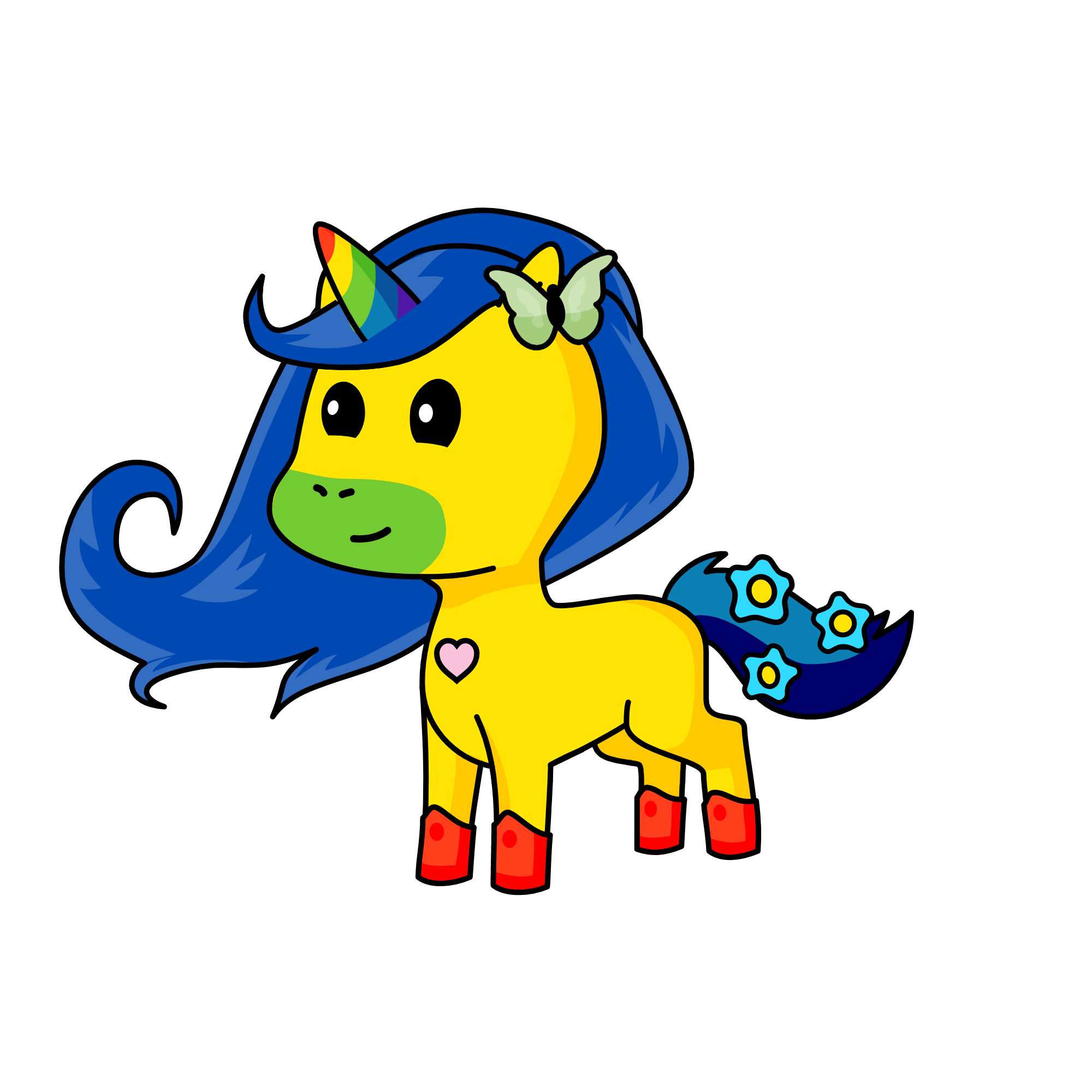Maia, the unicorn