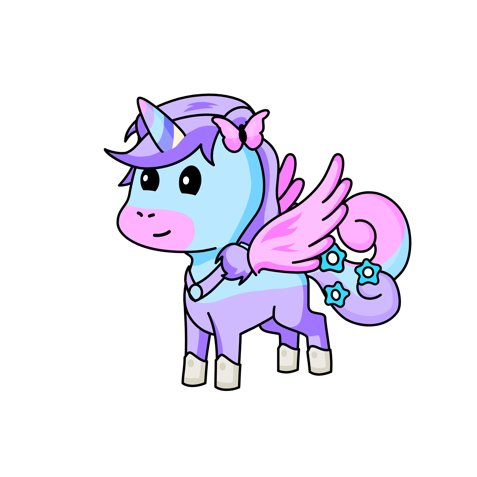 Cora, the unicorn