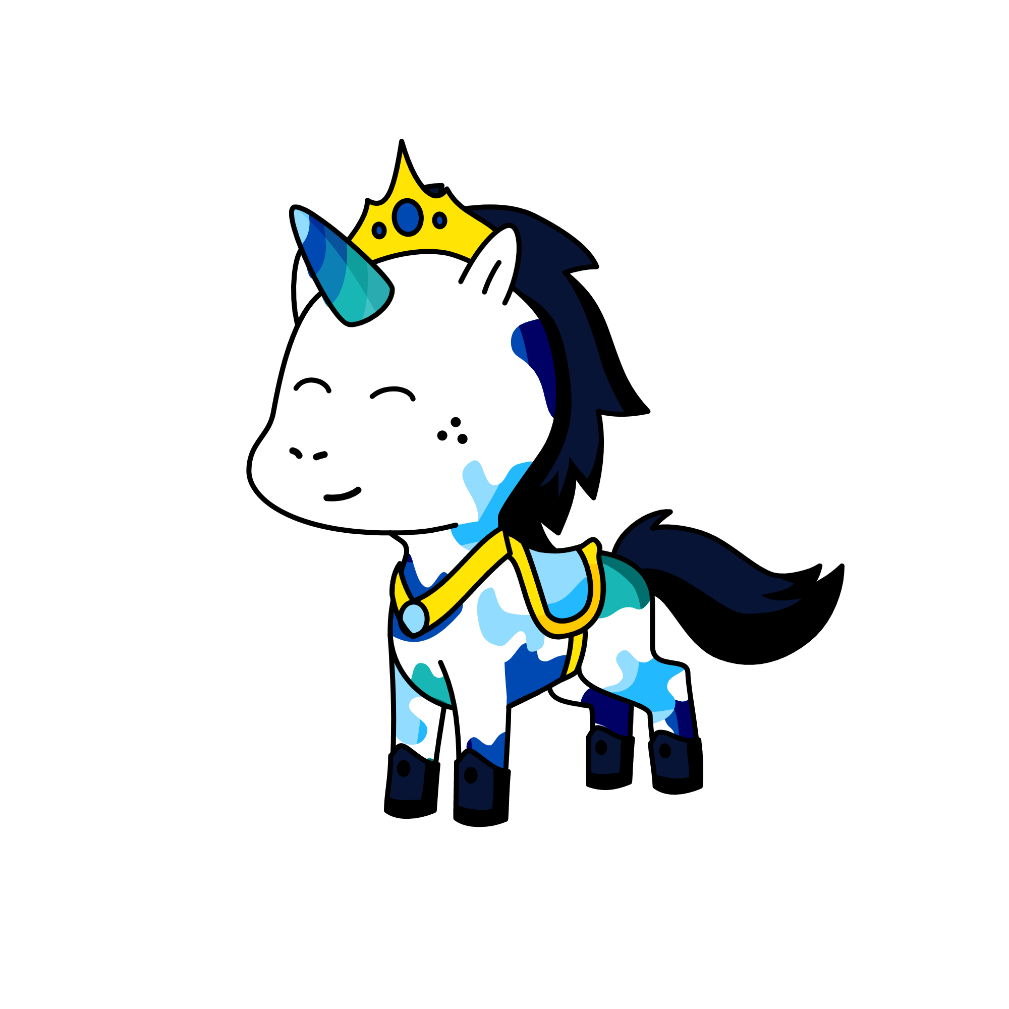 Prince Candrian, the unicorn