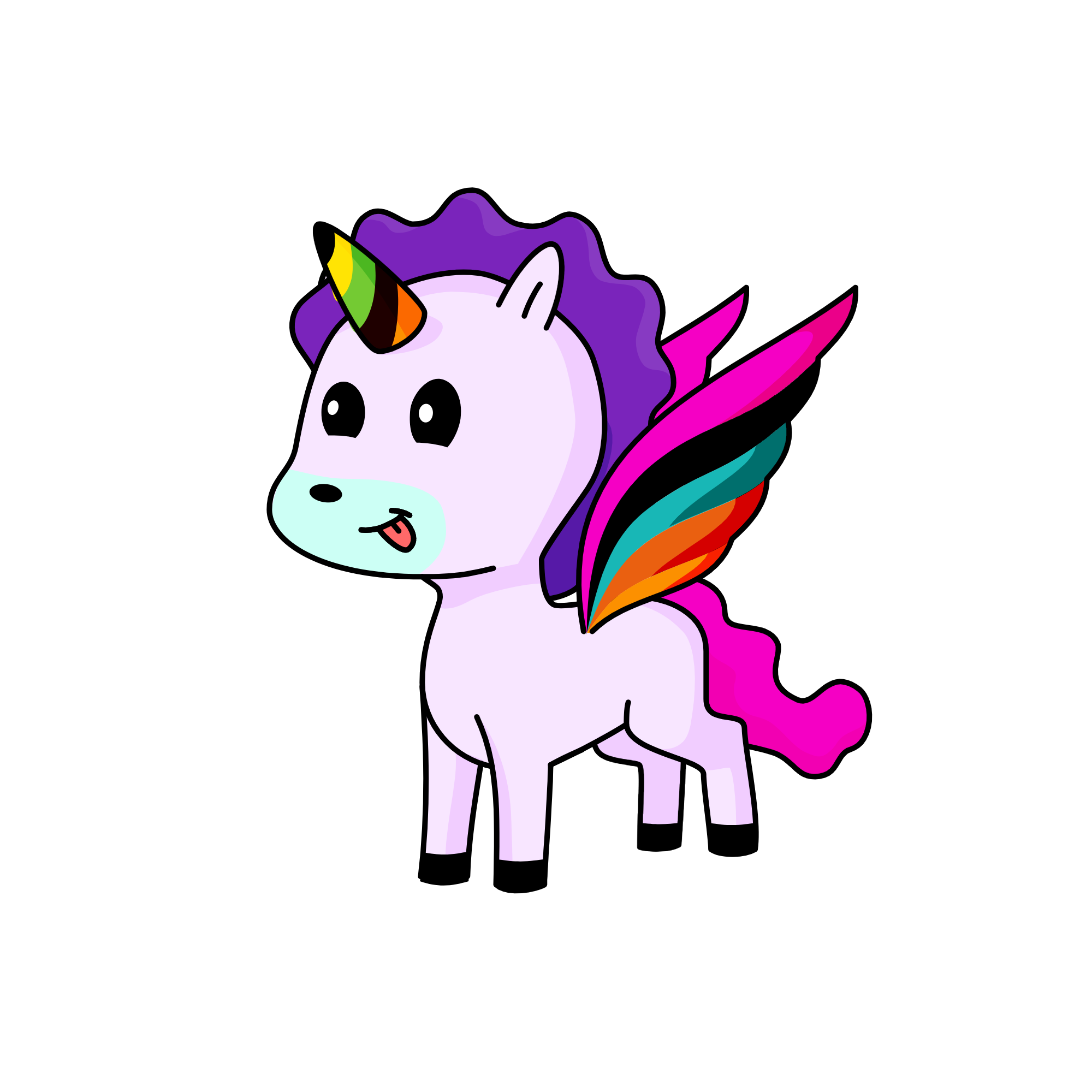 Icy, the unicorn
