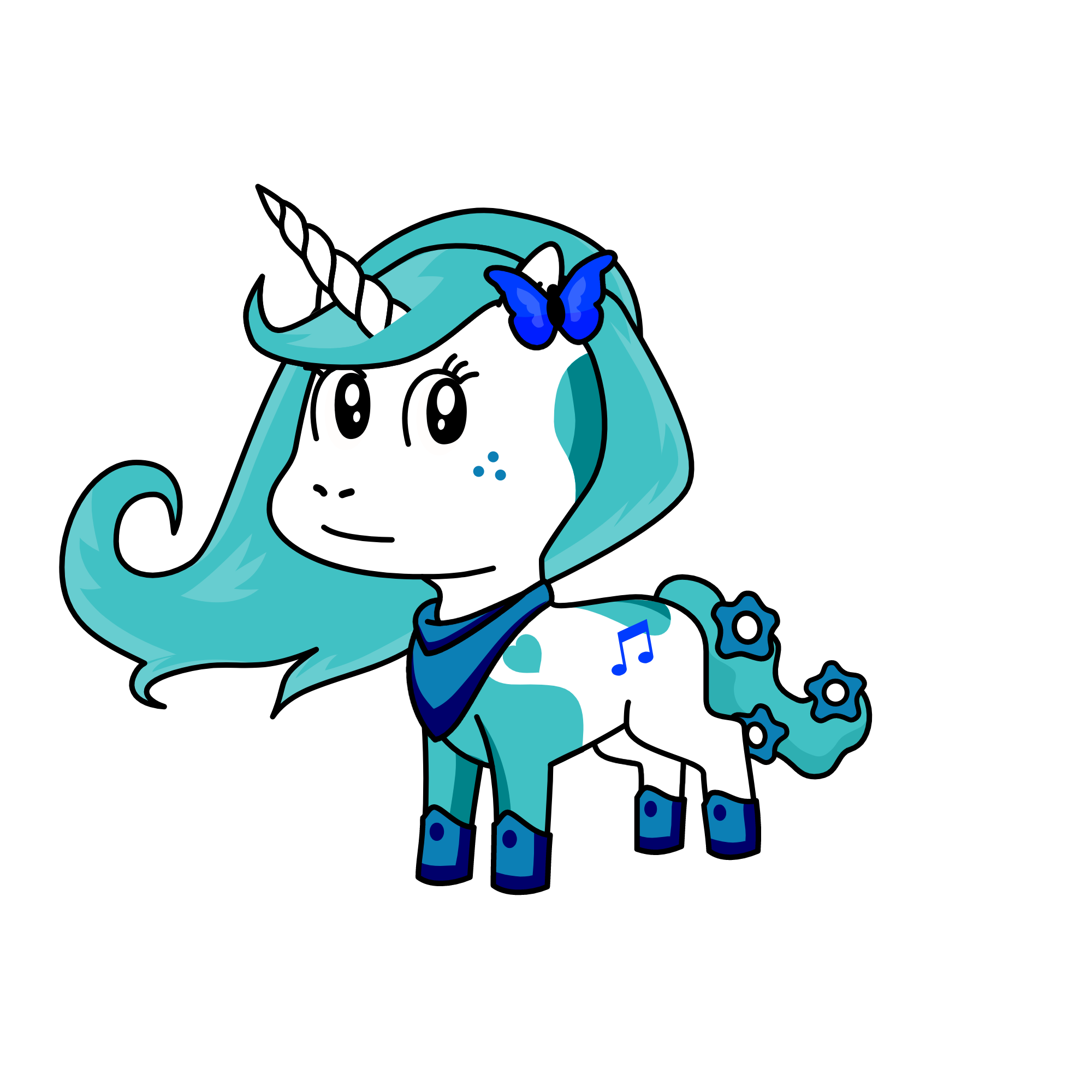 Skylar, the unicorn