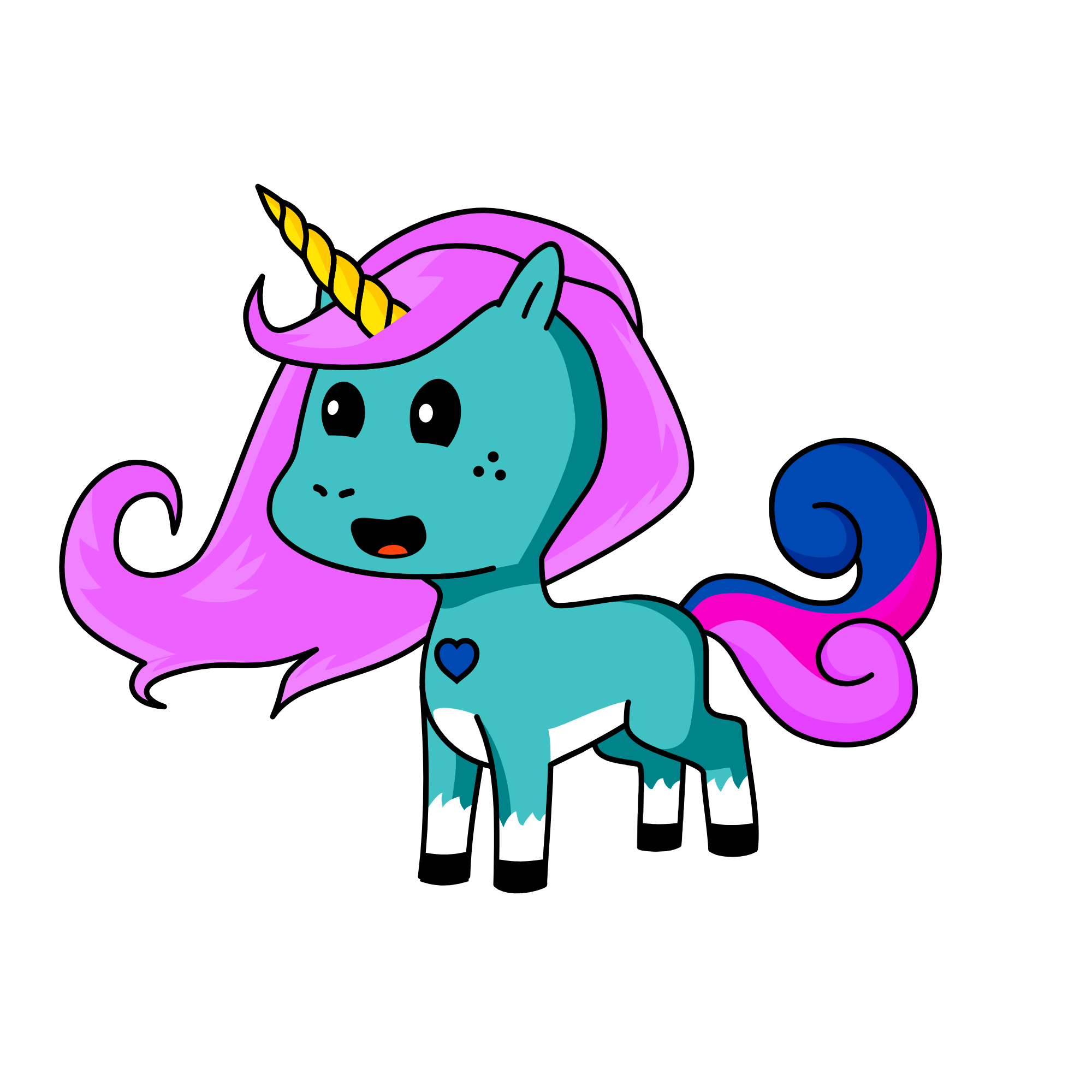 Kiki, the unicorn