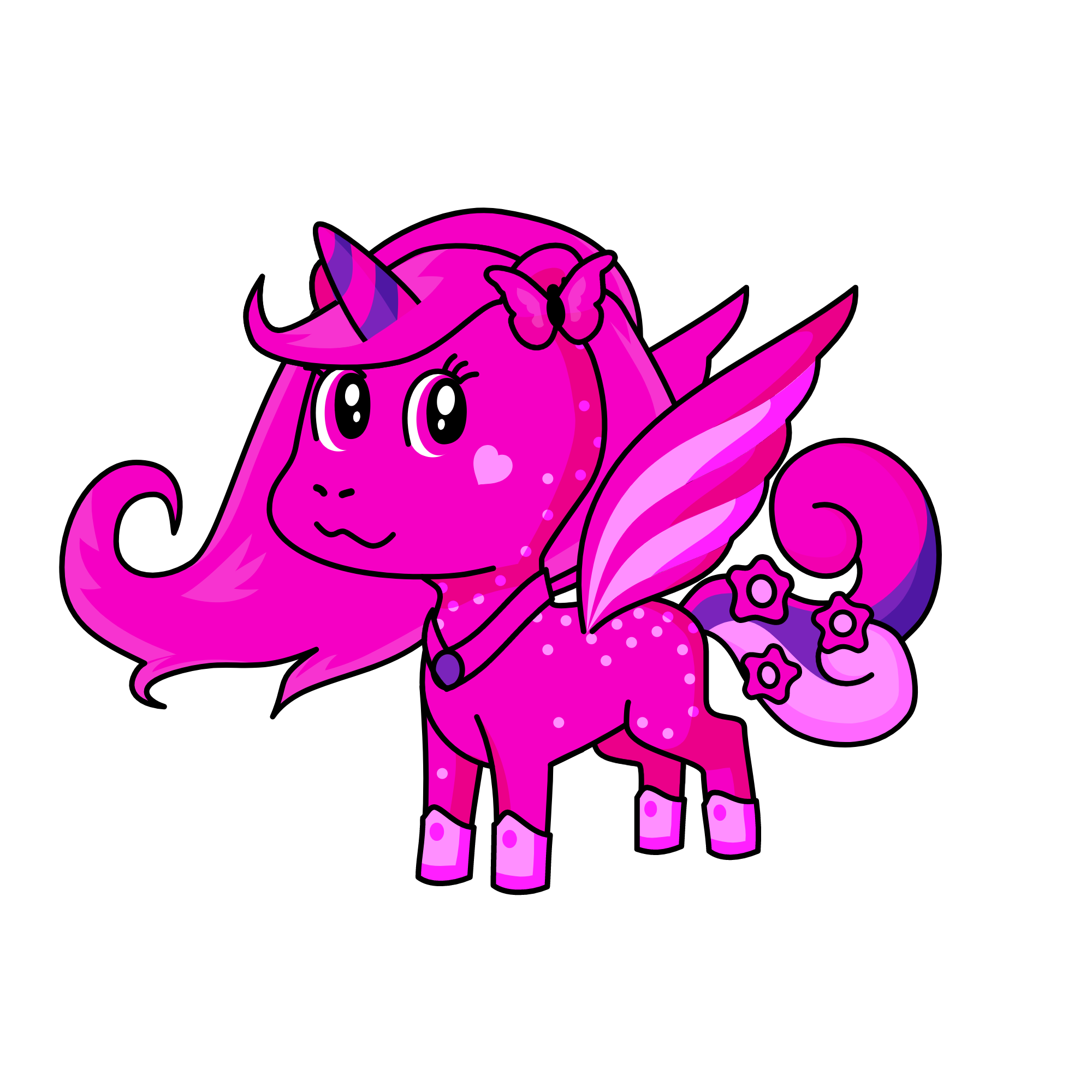 Sally, the unicorn
