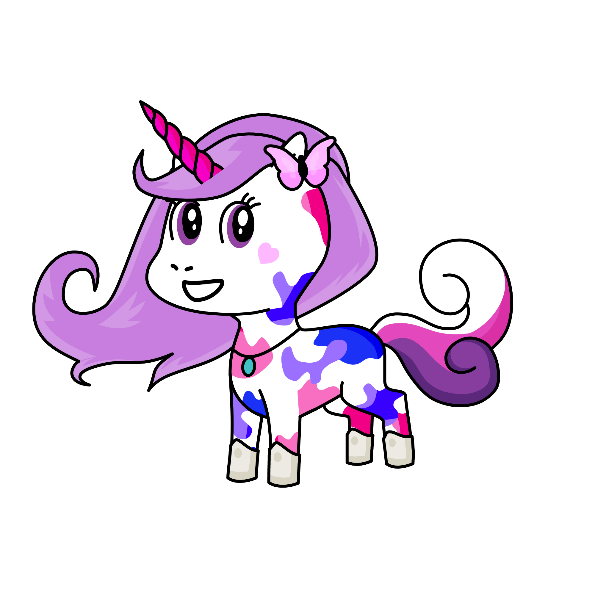strawberry, the unicorn
