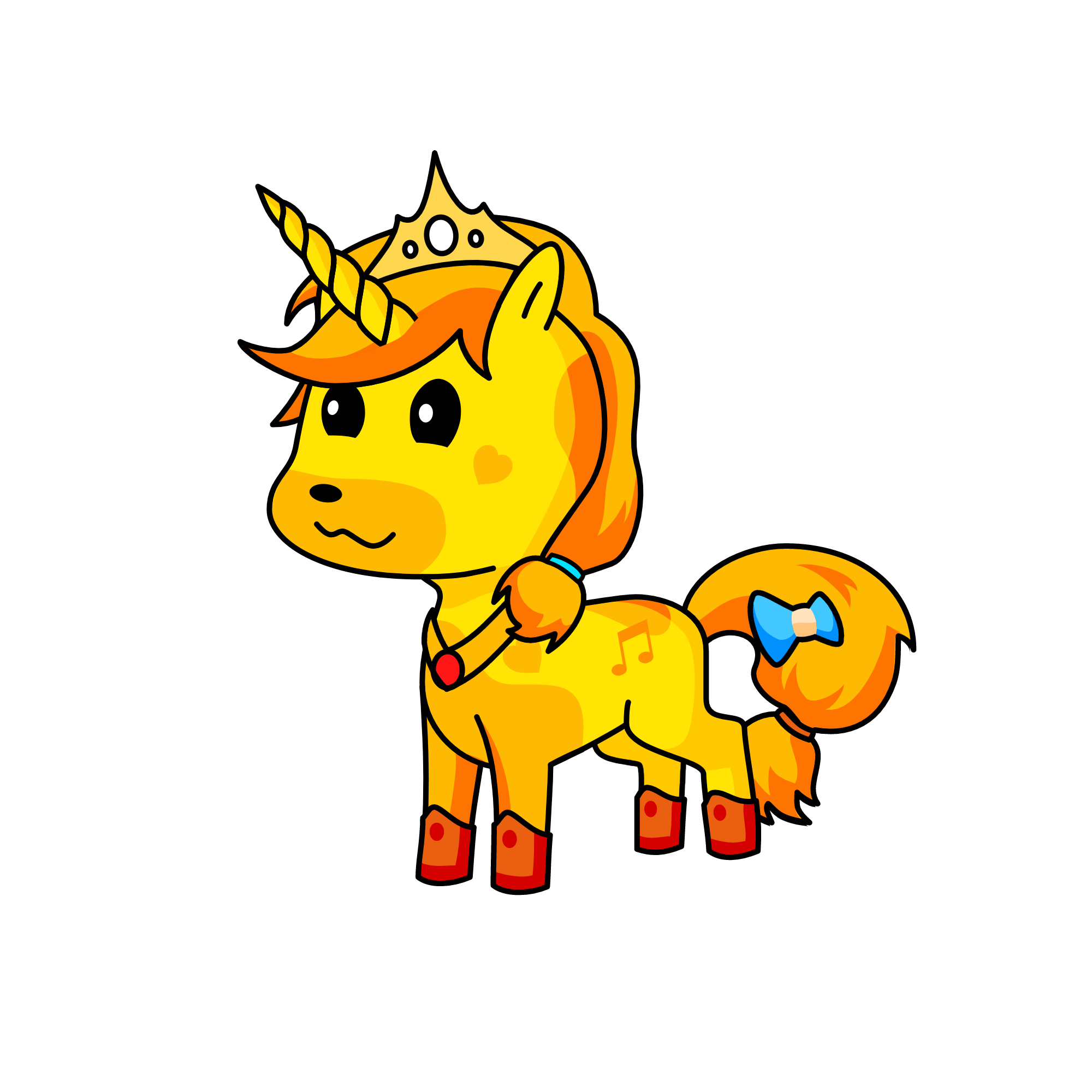 Sunny, the unicorn
