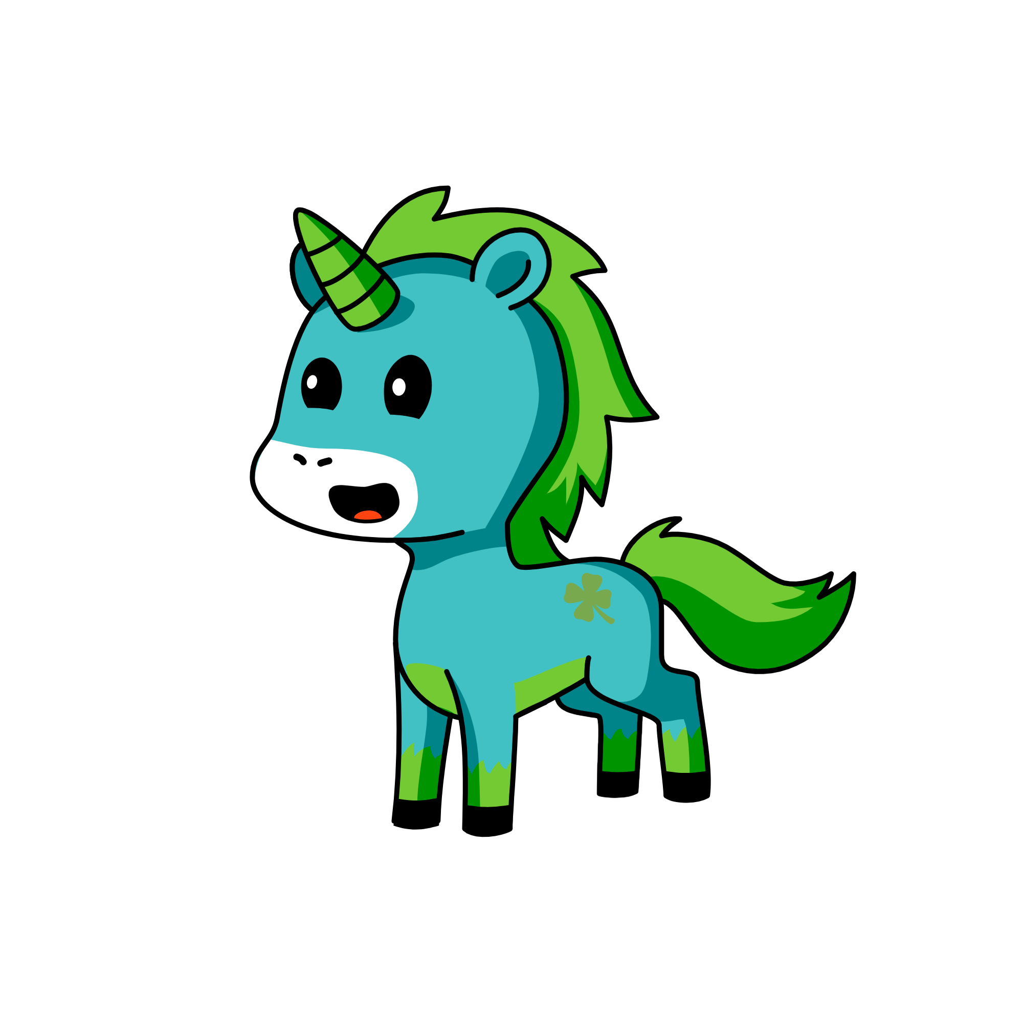 BFF, the unicorn