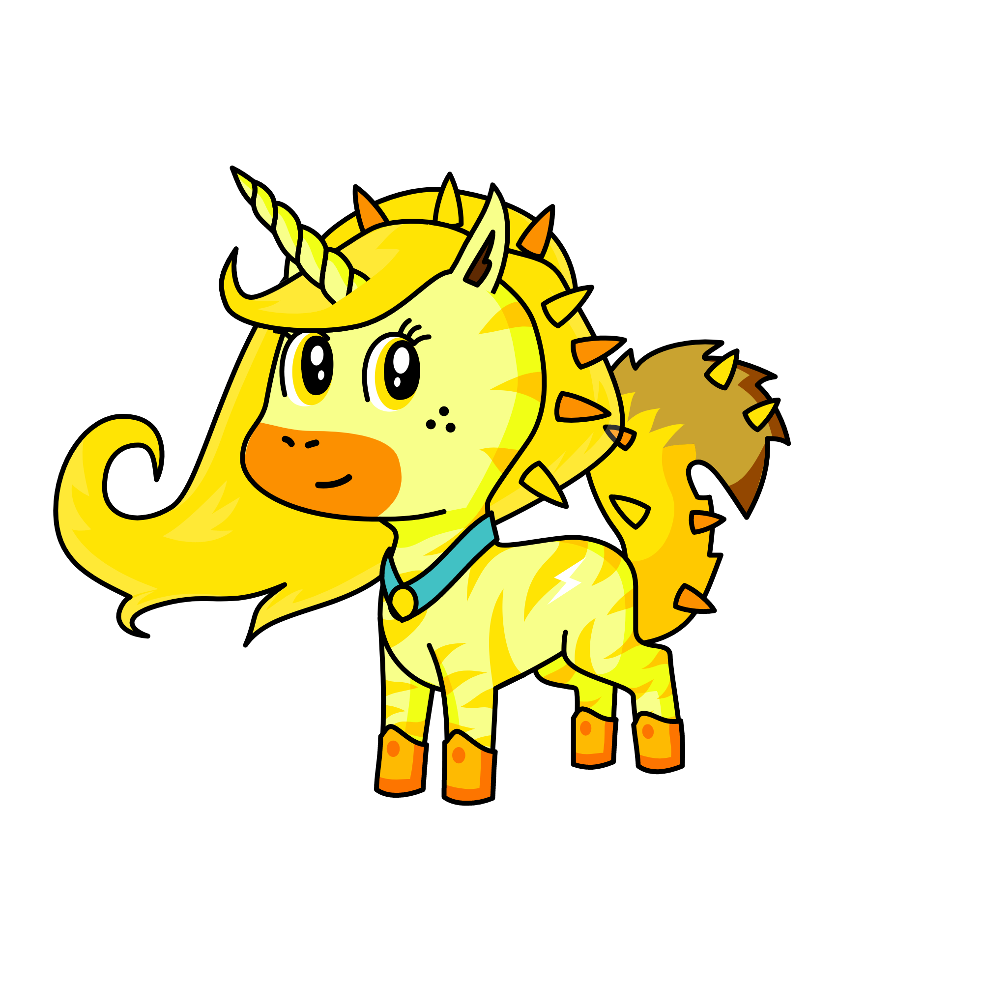 Lighting, the unicorn