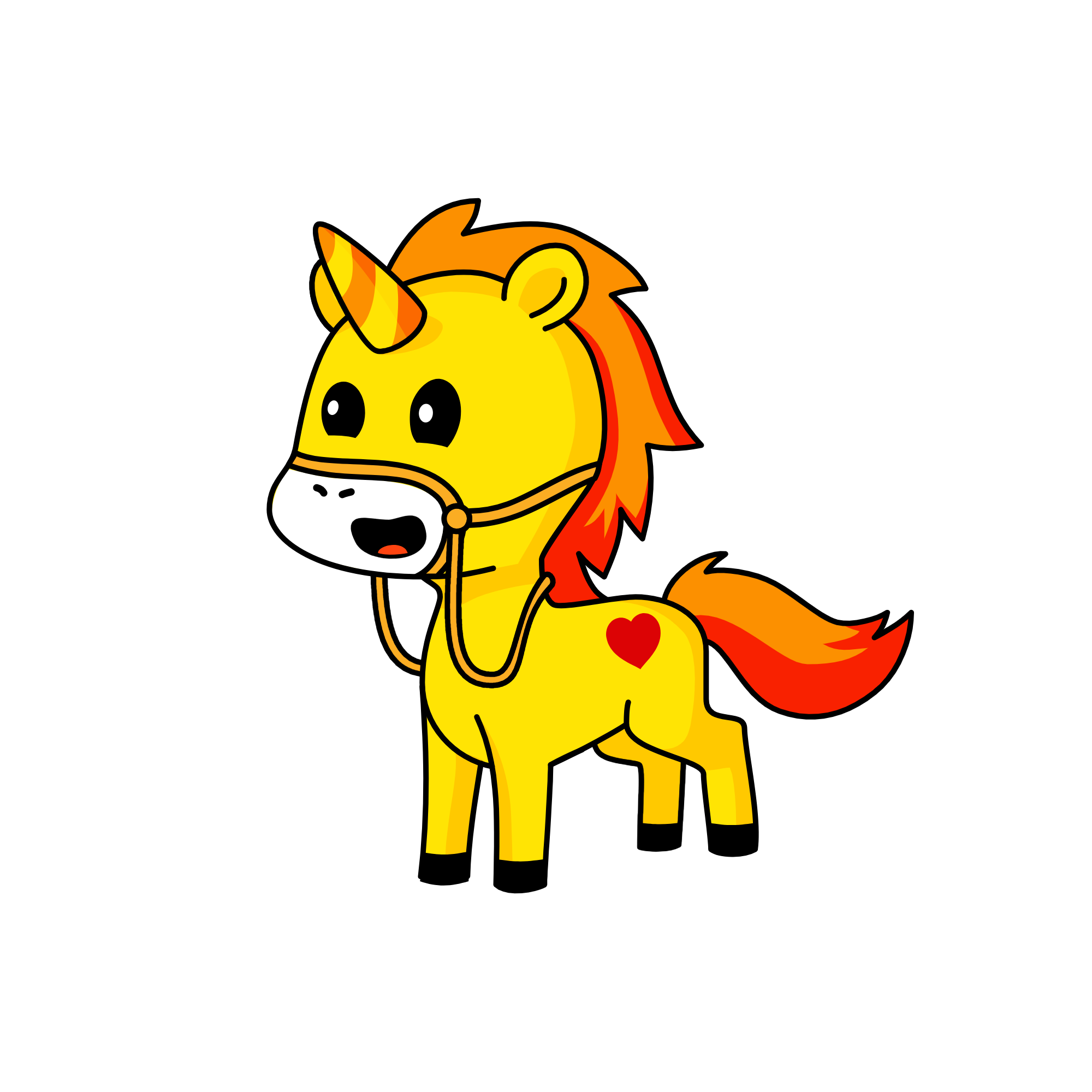sun, the unicorn