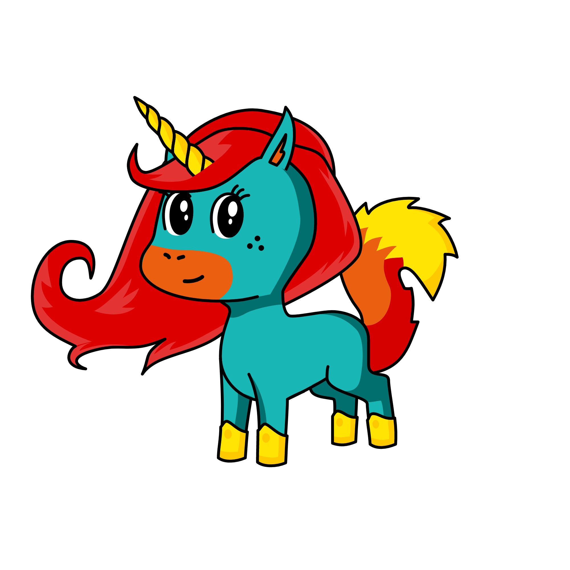 Tek boynuzlu atımın adı ne?, the unicorn