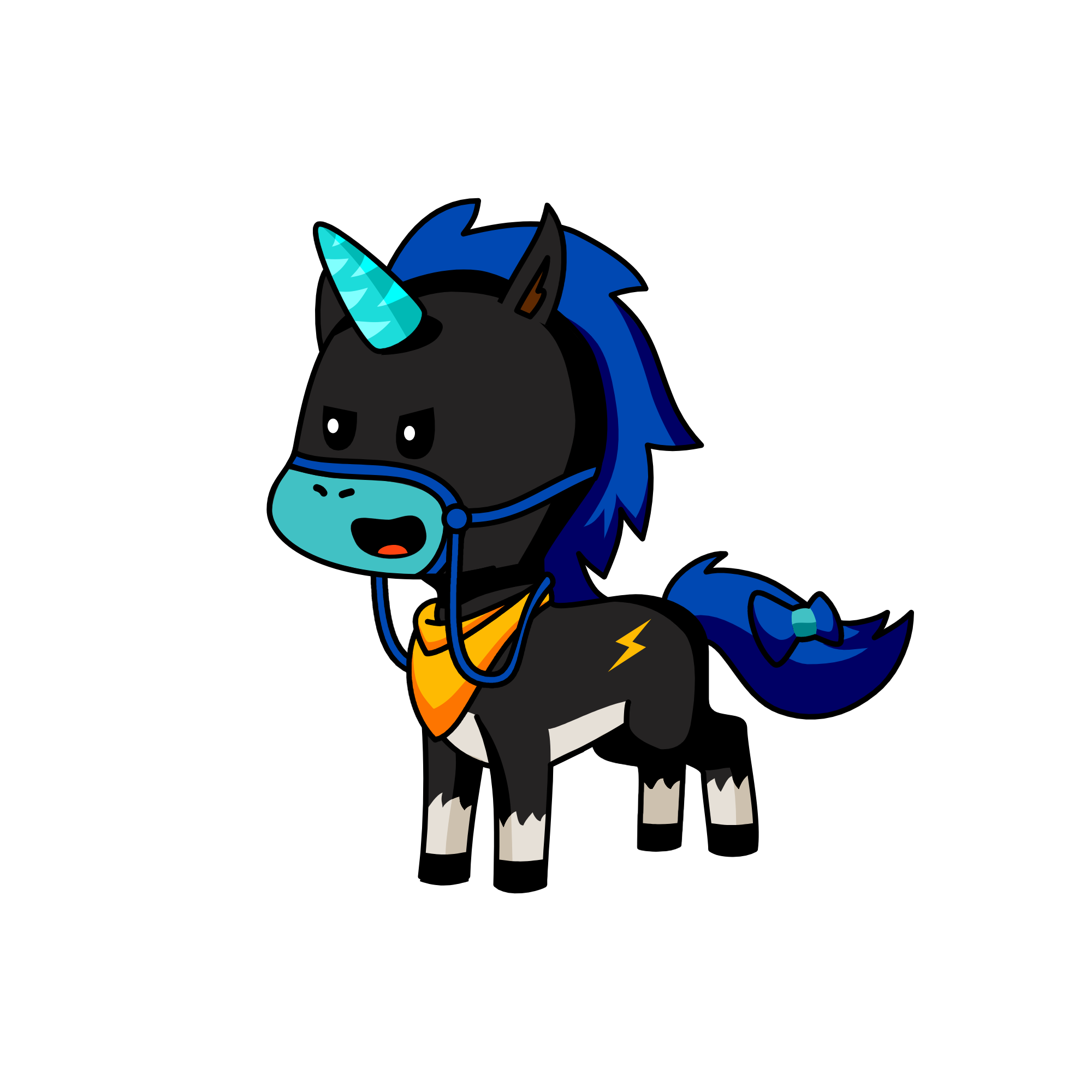 MOONBOLT, the unicorn