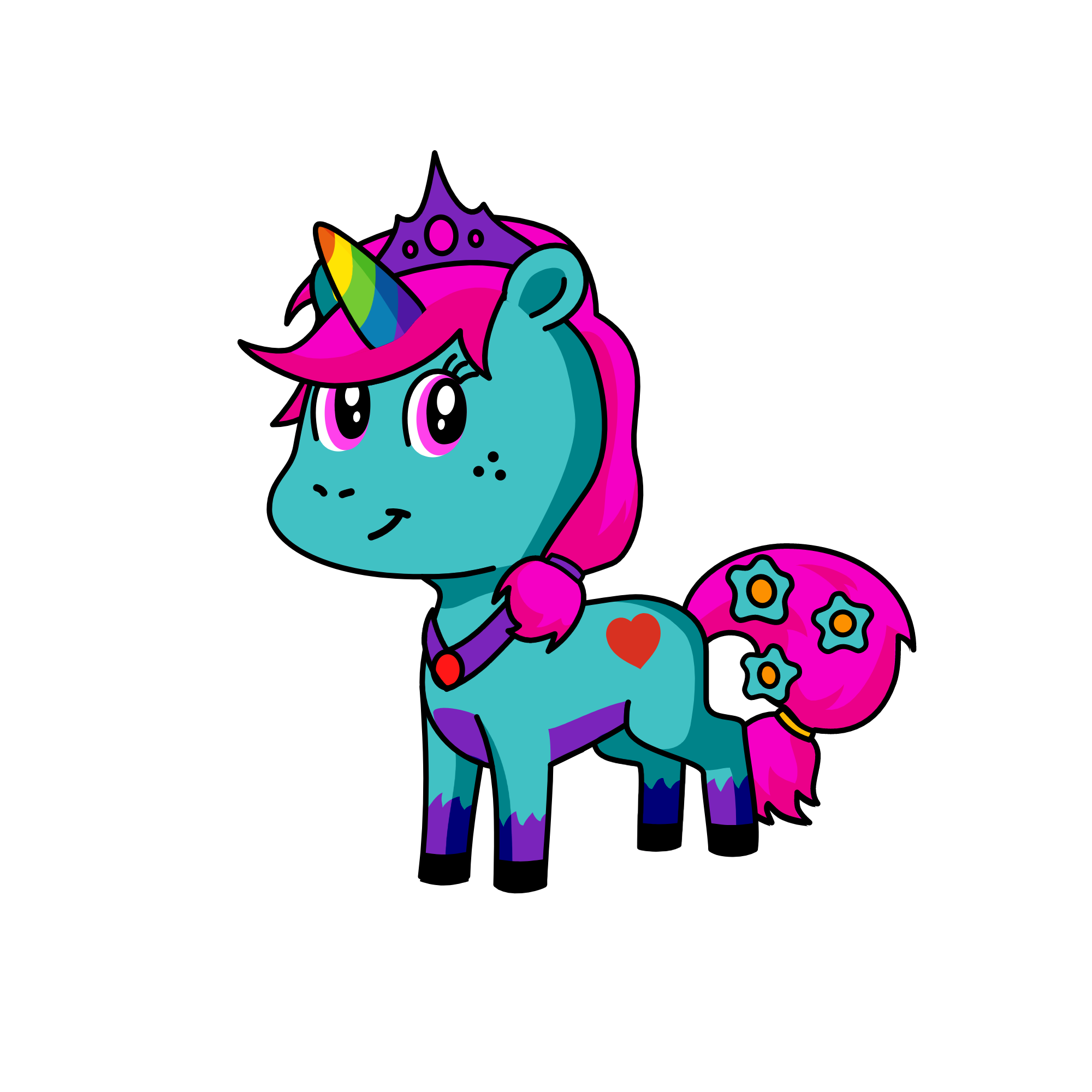 Sparkle, the unicorn