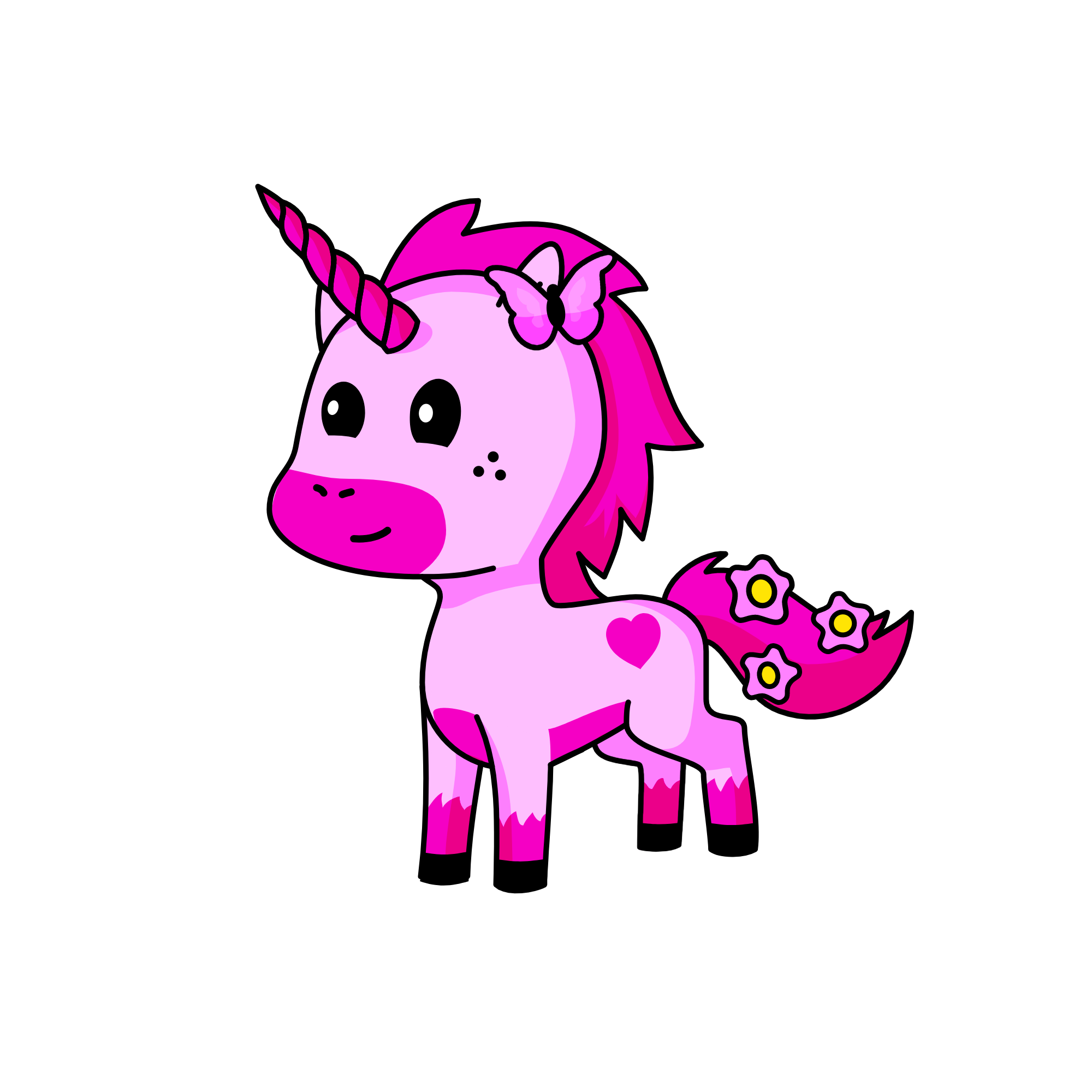 blossom, the unicorn