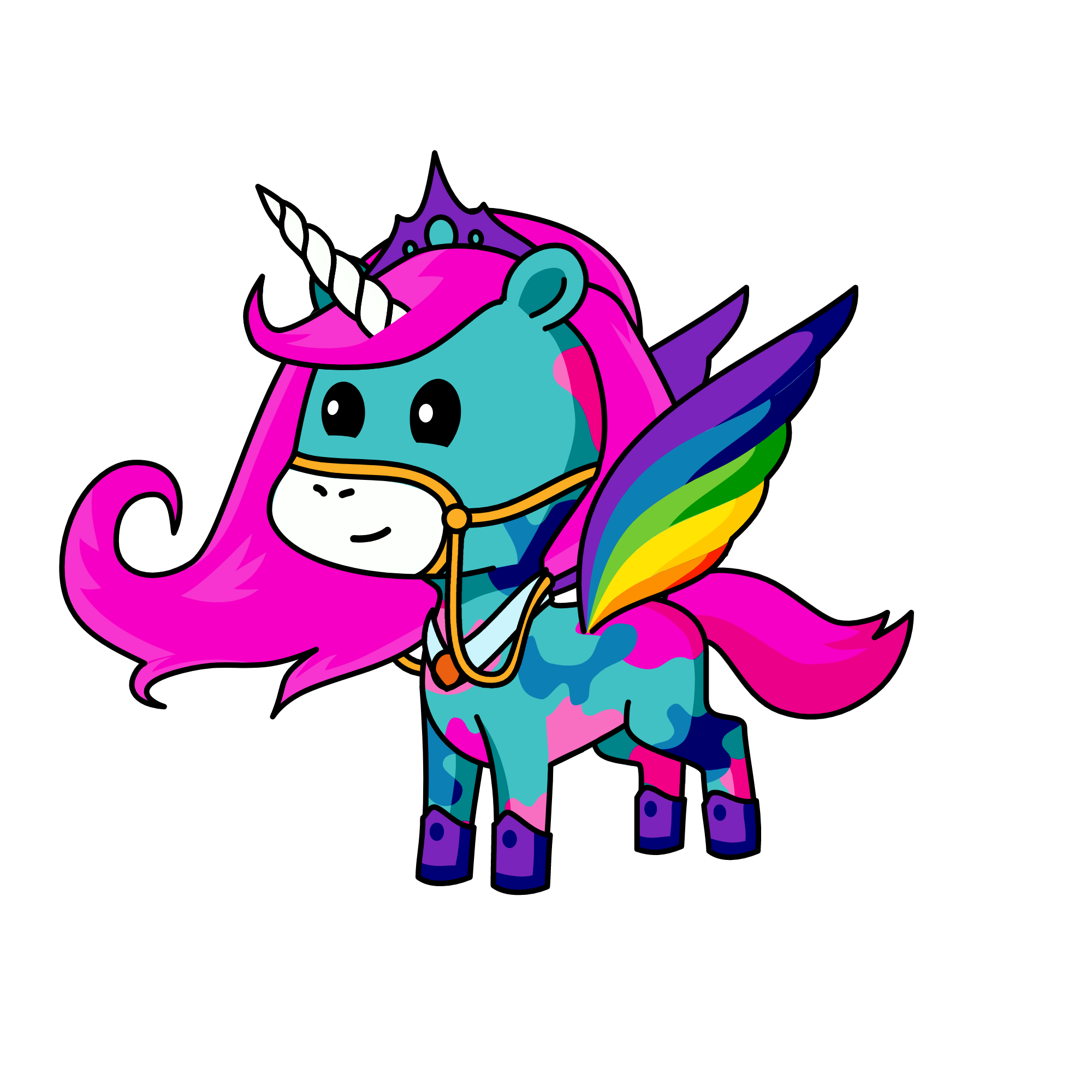 Lil emoji🦄🦊🐨, the unicorn
