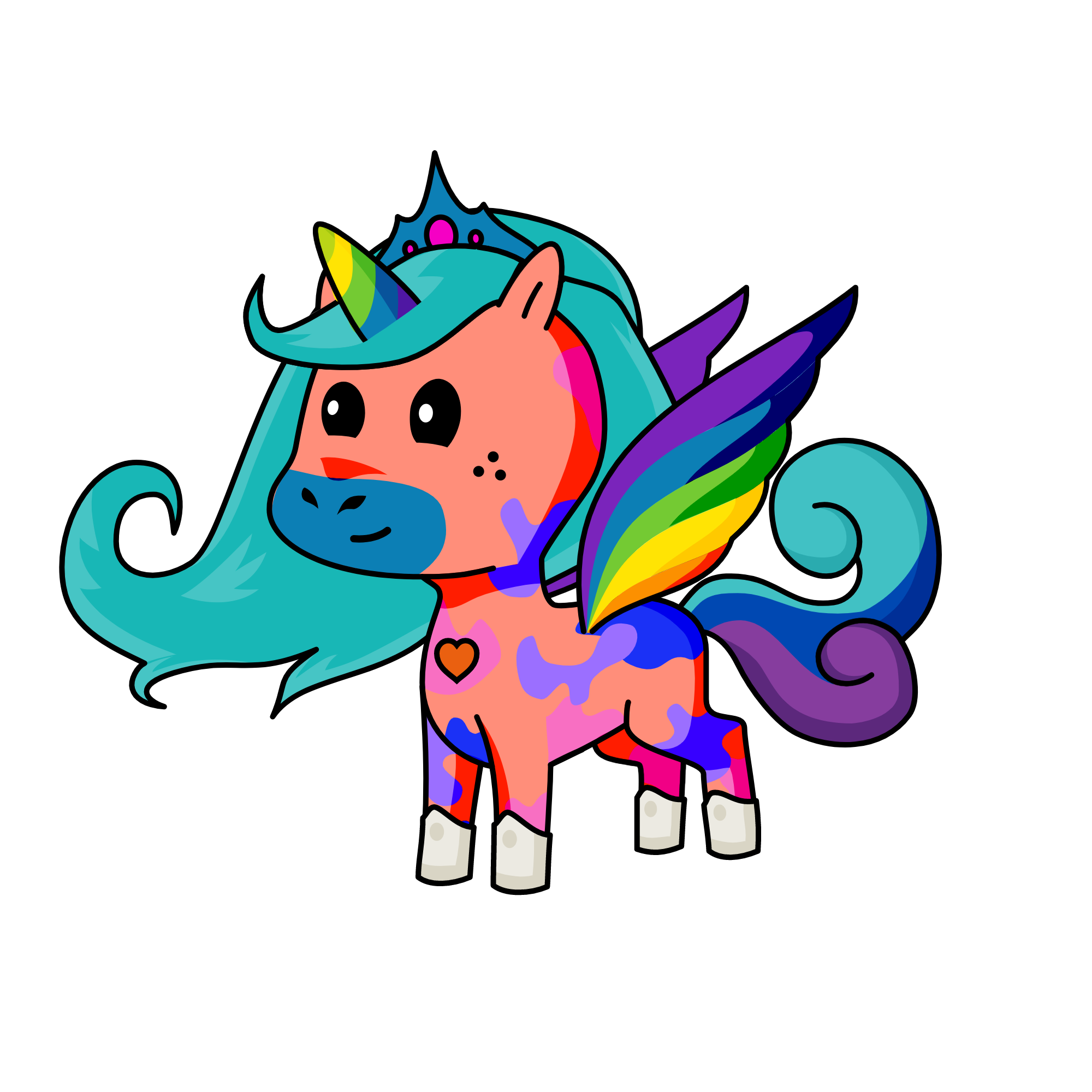 cotton candy, the unicorn
