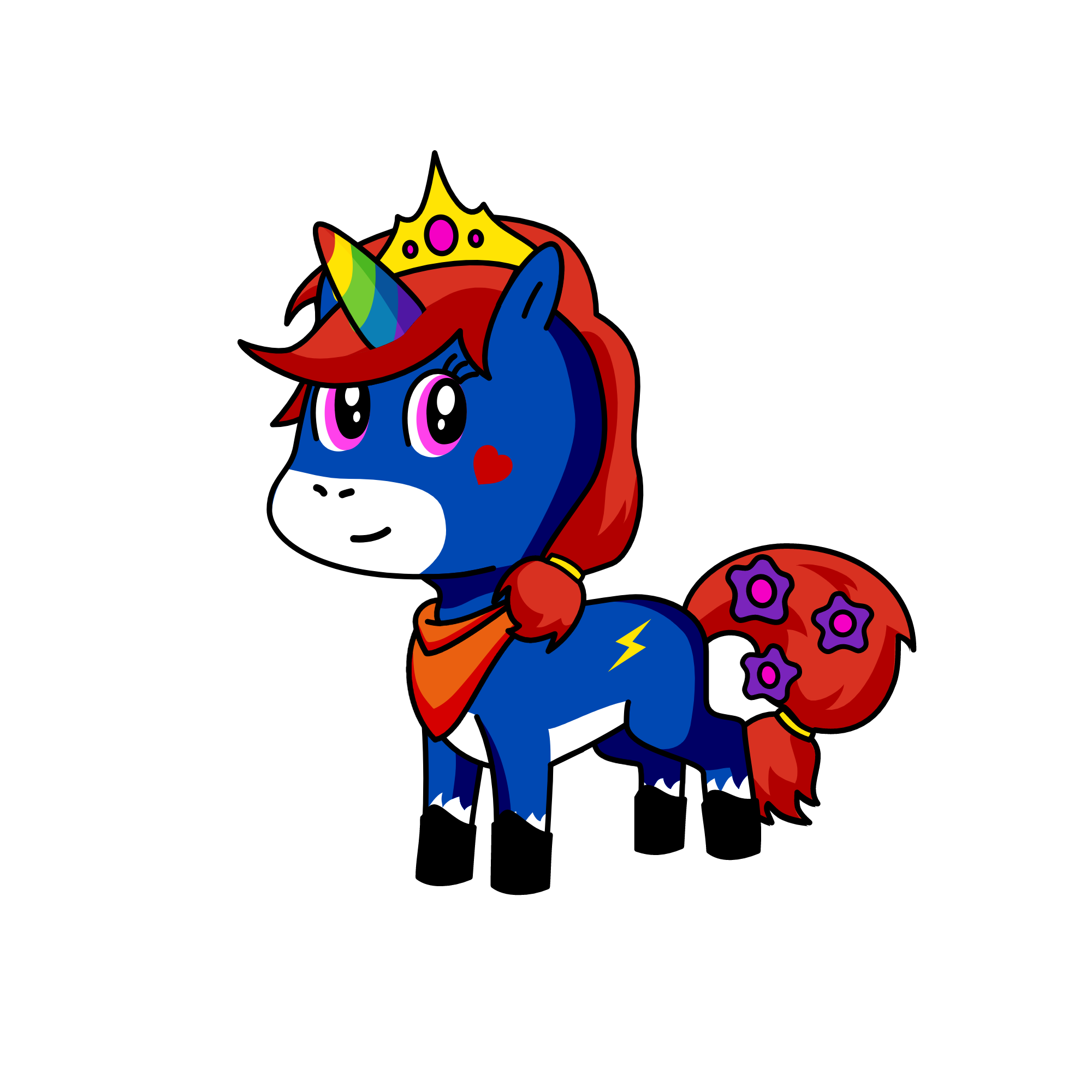 SPLITFIRE, the unicorn