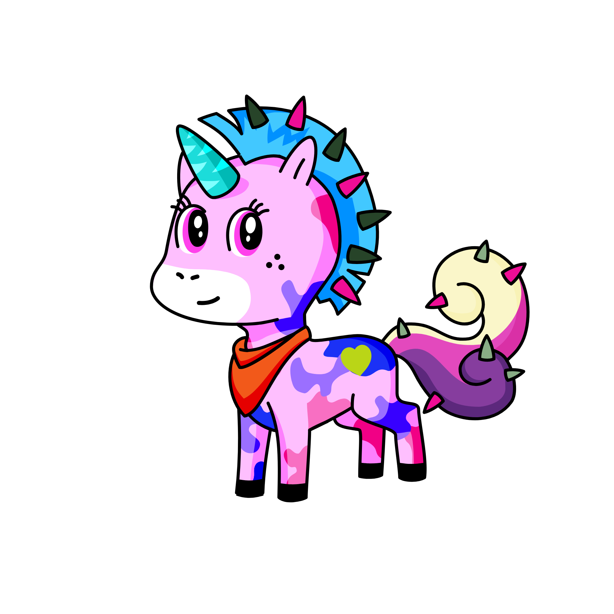 elifnaz, the unicorn