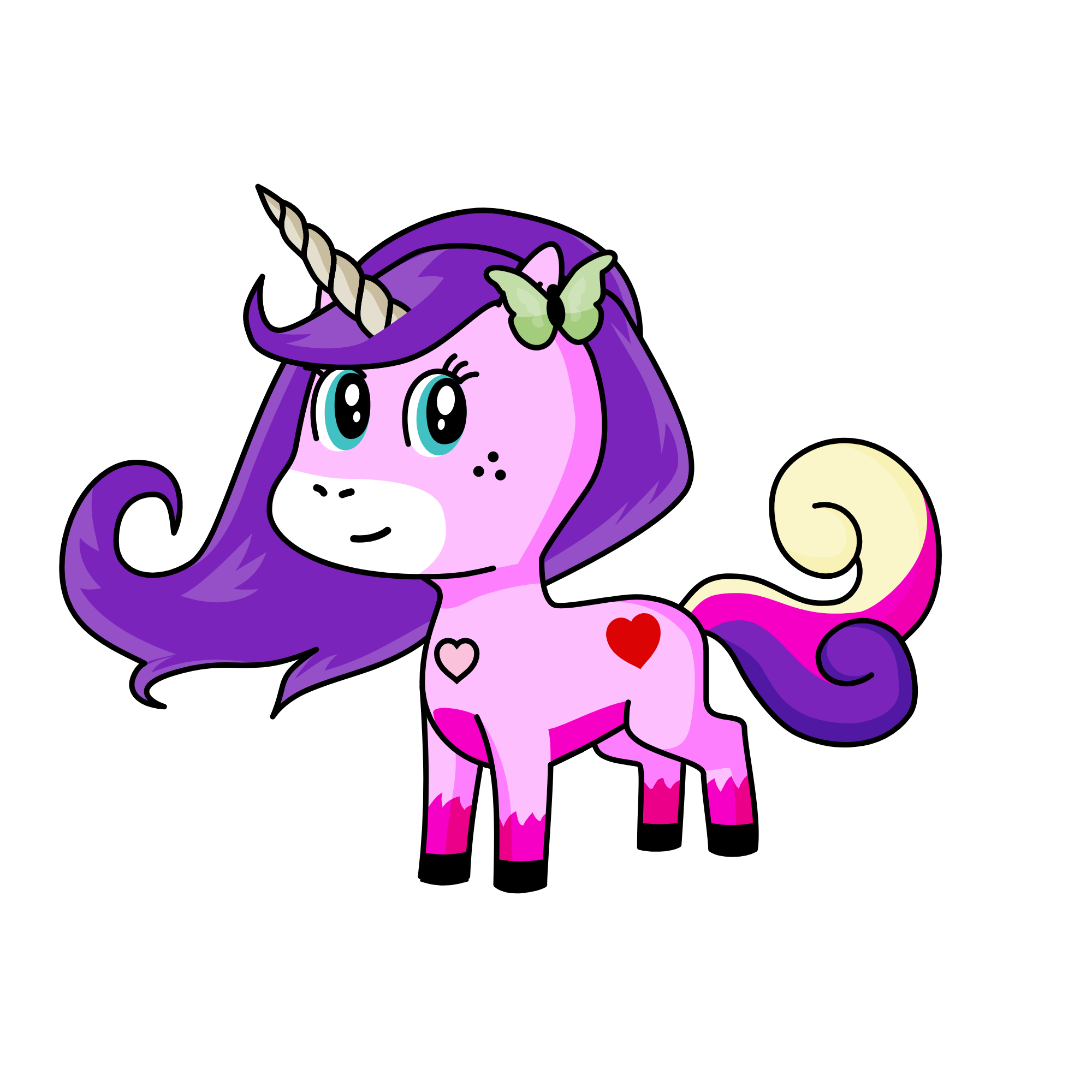 maviboncuk, the unicorn
