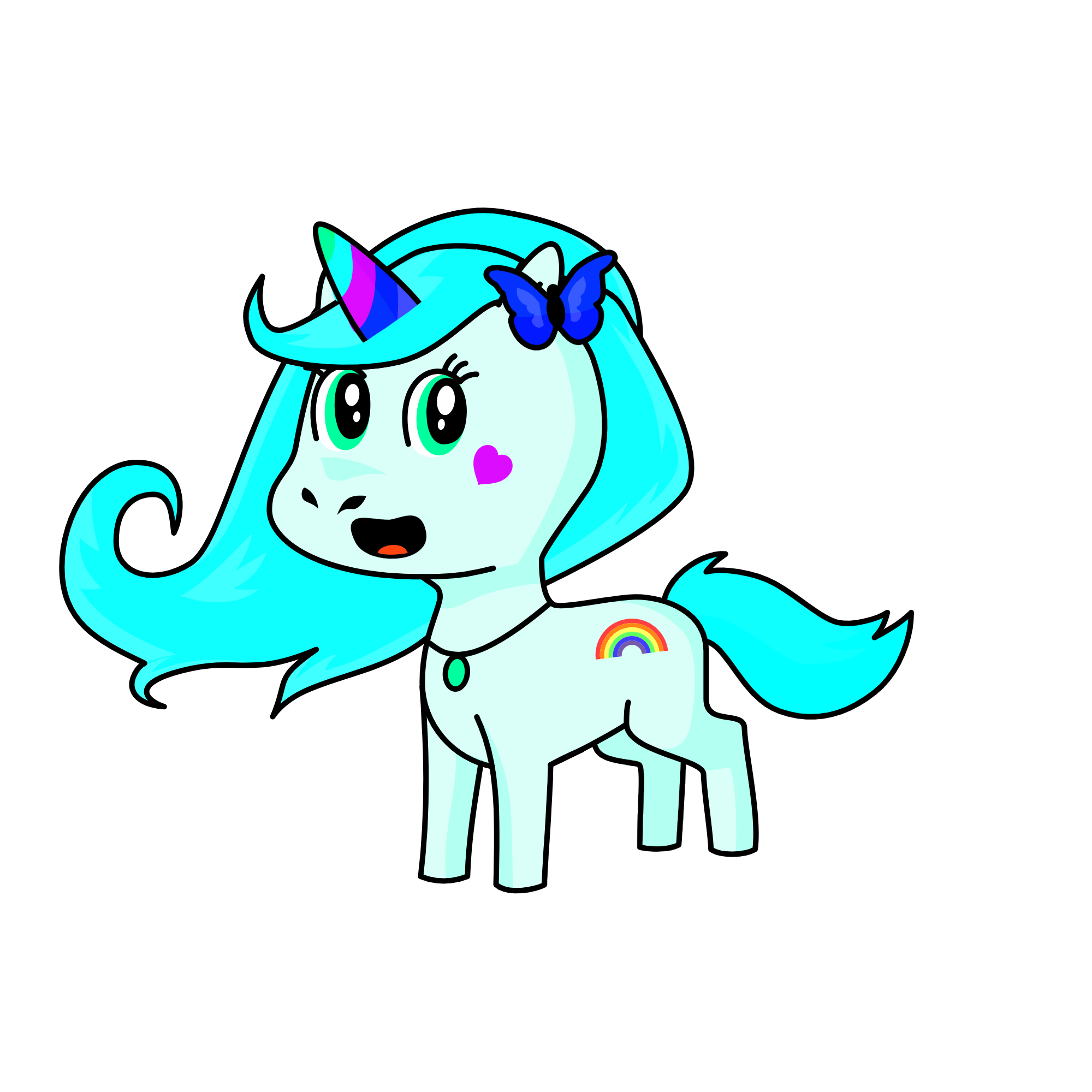 Snowflake, the unicorn