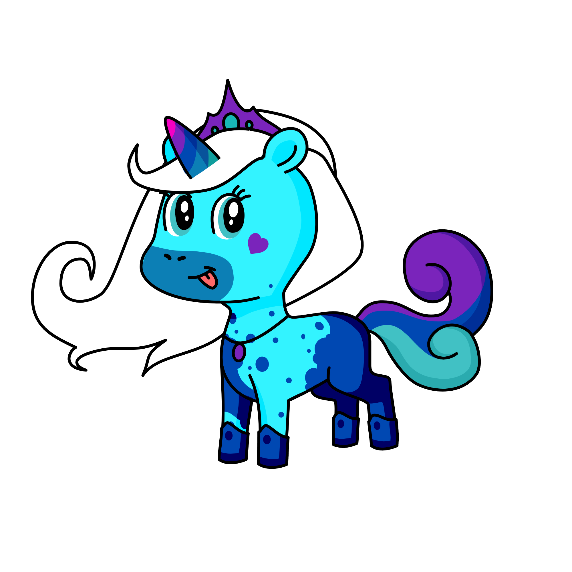 Cudi Cudi, the unicorn