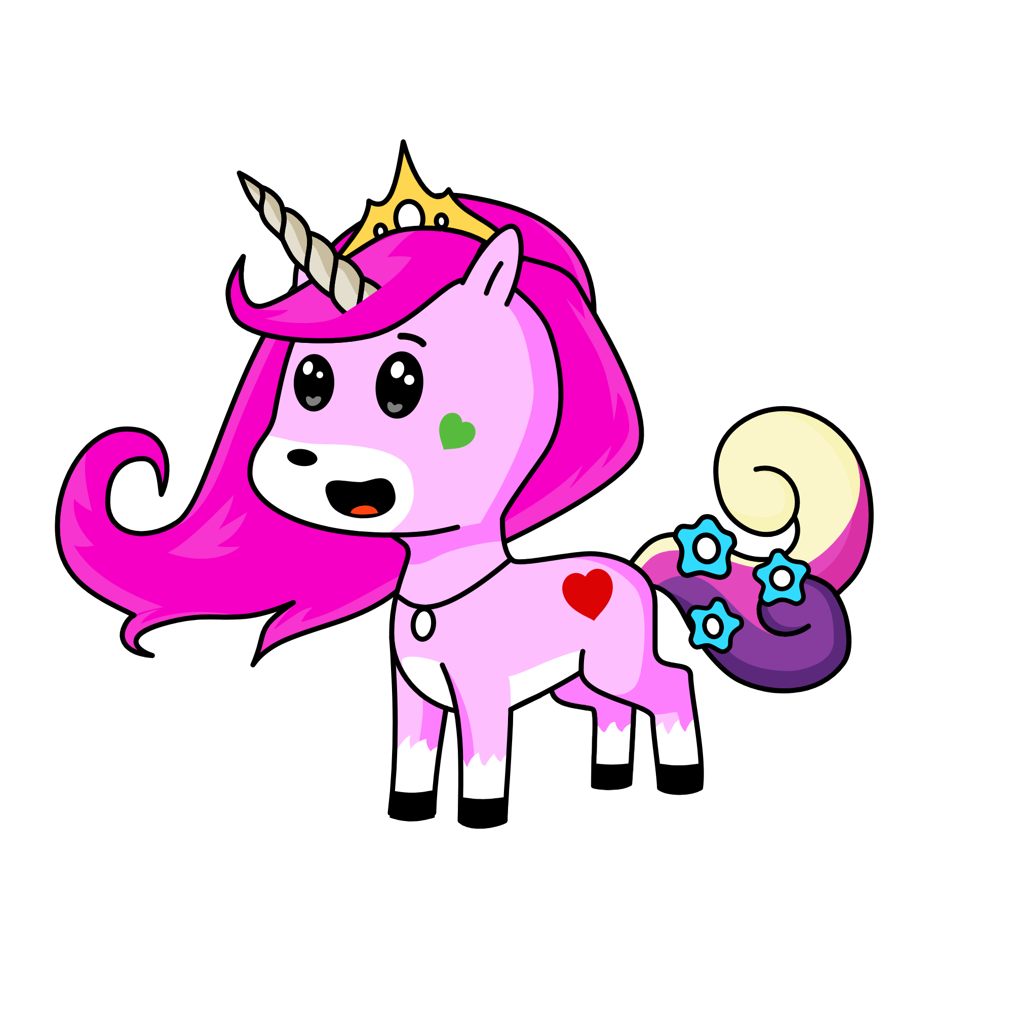 Velvet sentry, the unicorn