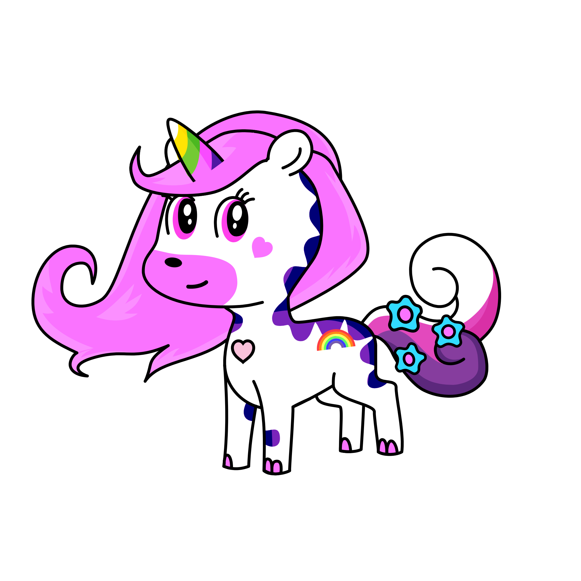 Aryanne, the unicorn
