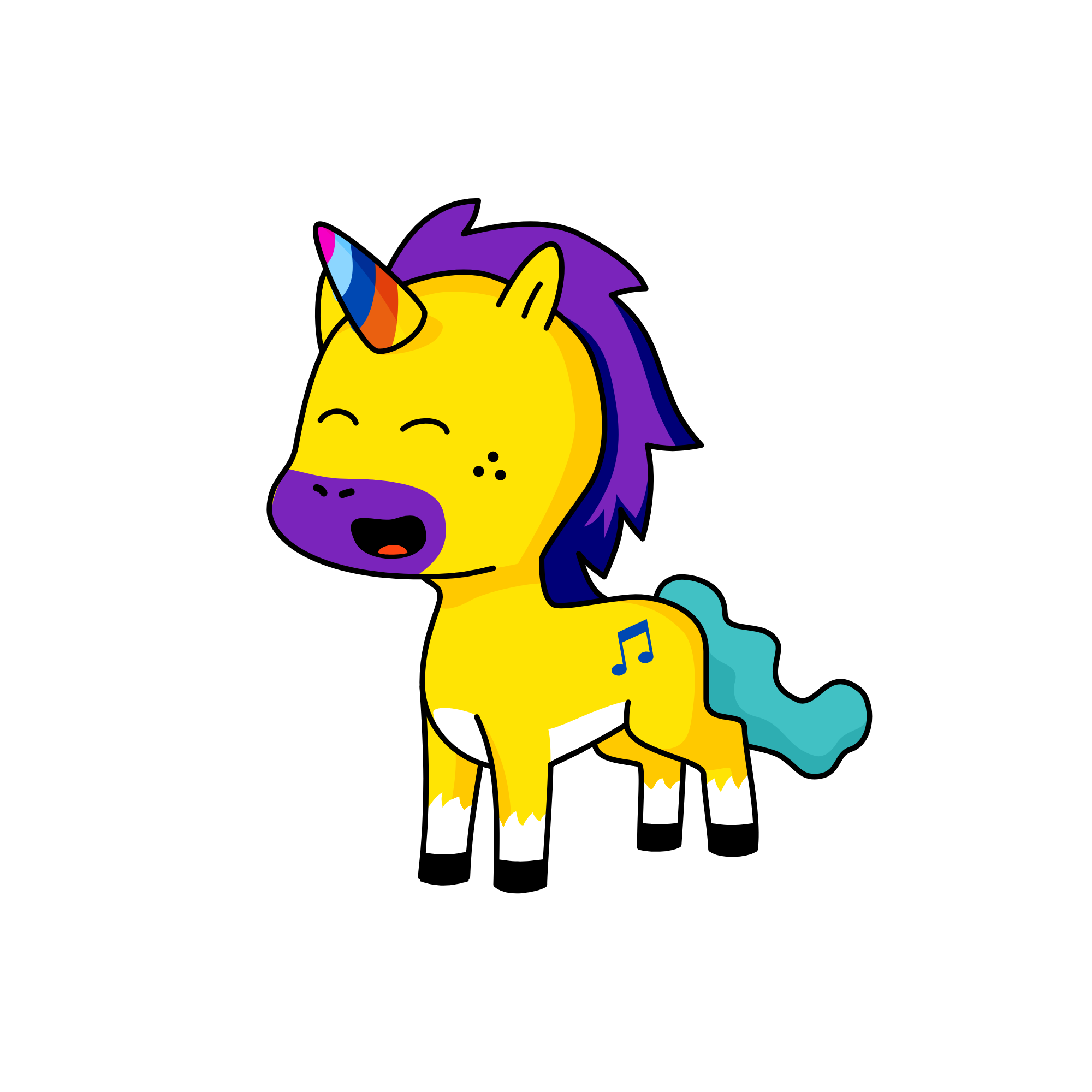 Kally, the unicorn