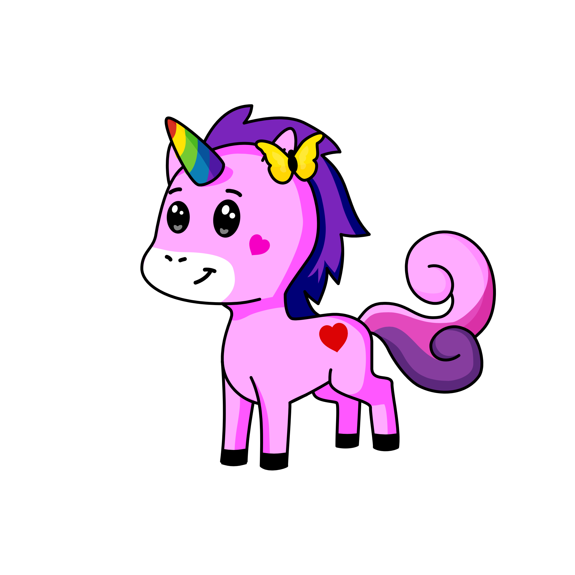 Butter, the unicorn