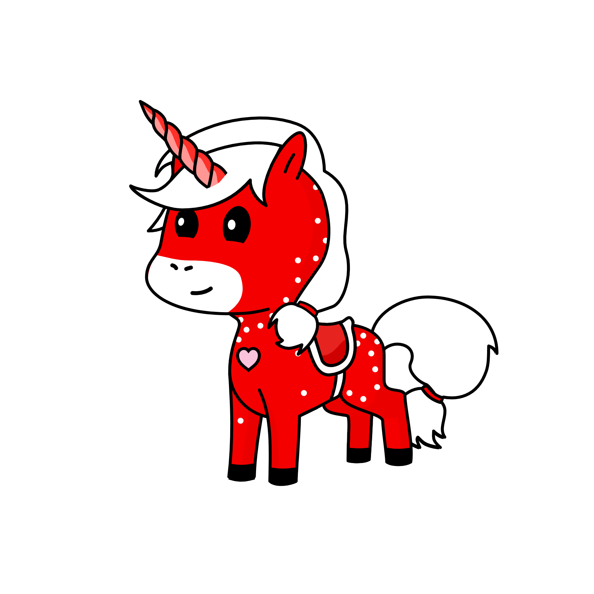 Mrs. Claus, the unicorn