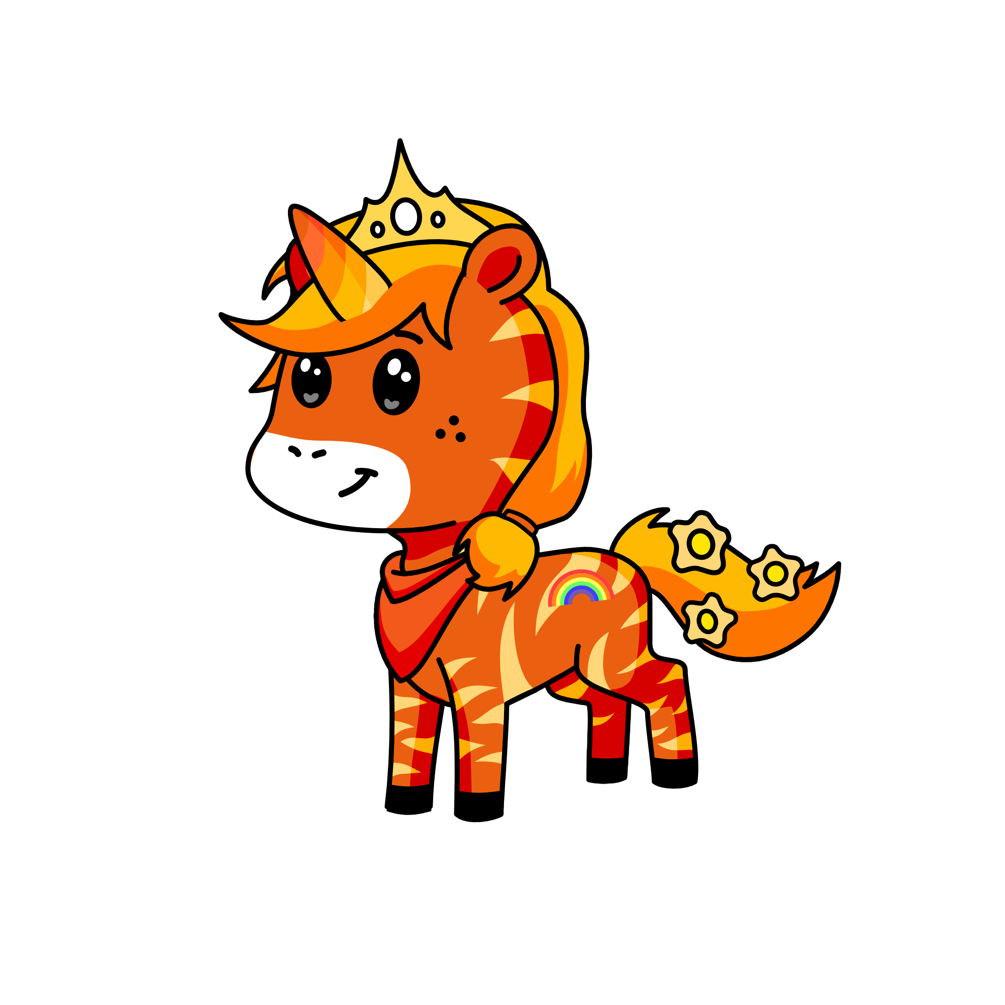 Scarlet, the unicorn