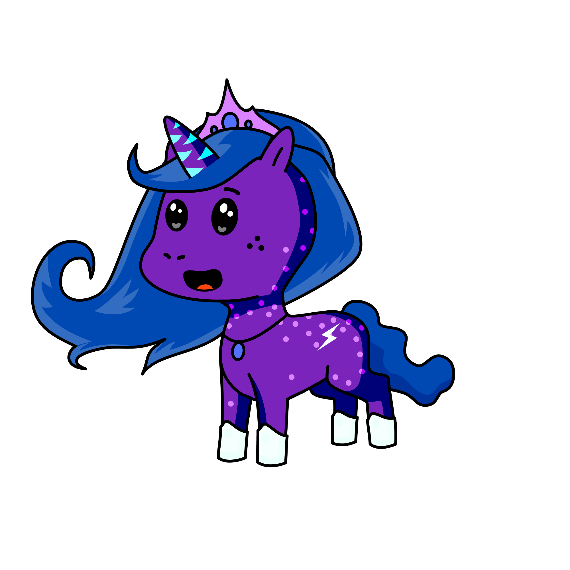 Luna Flash, the unicorn