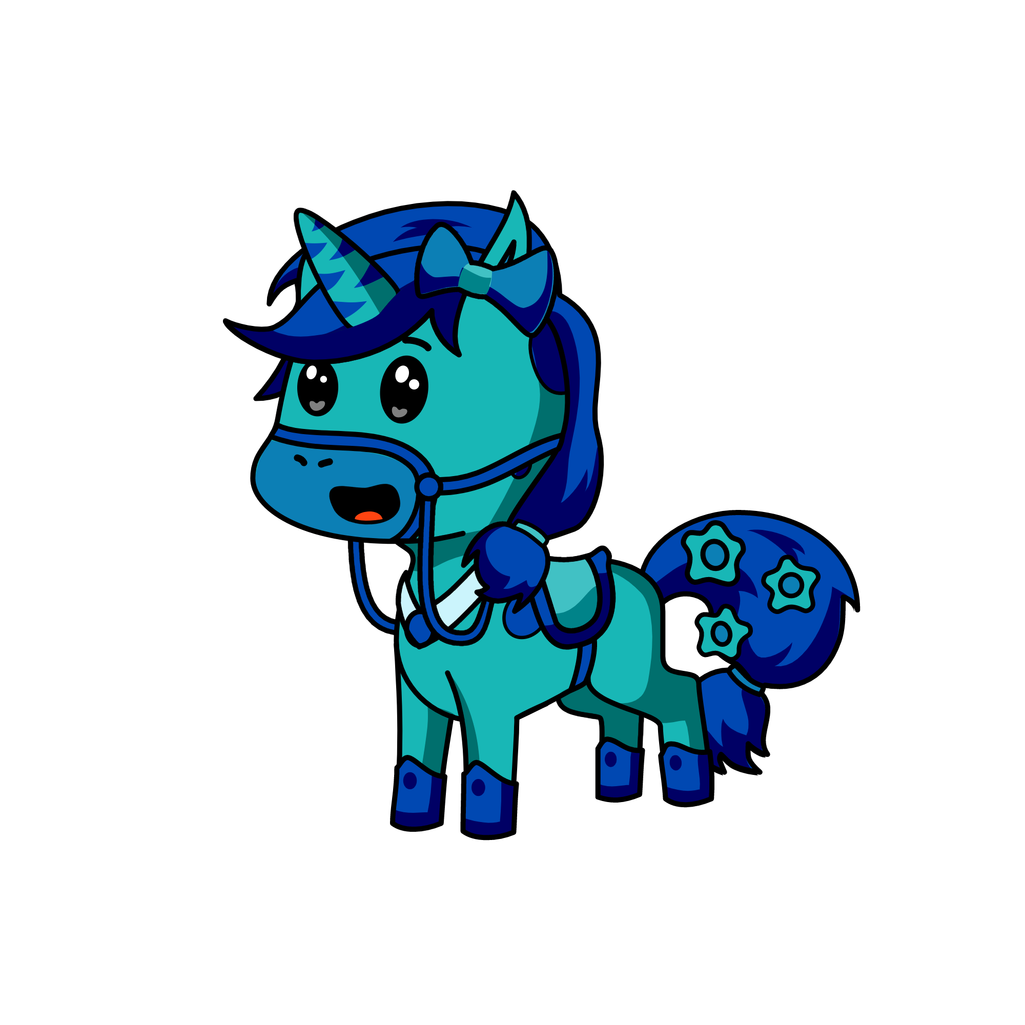 Sky, the unicorn