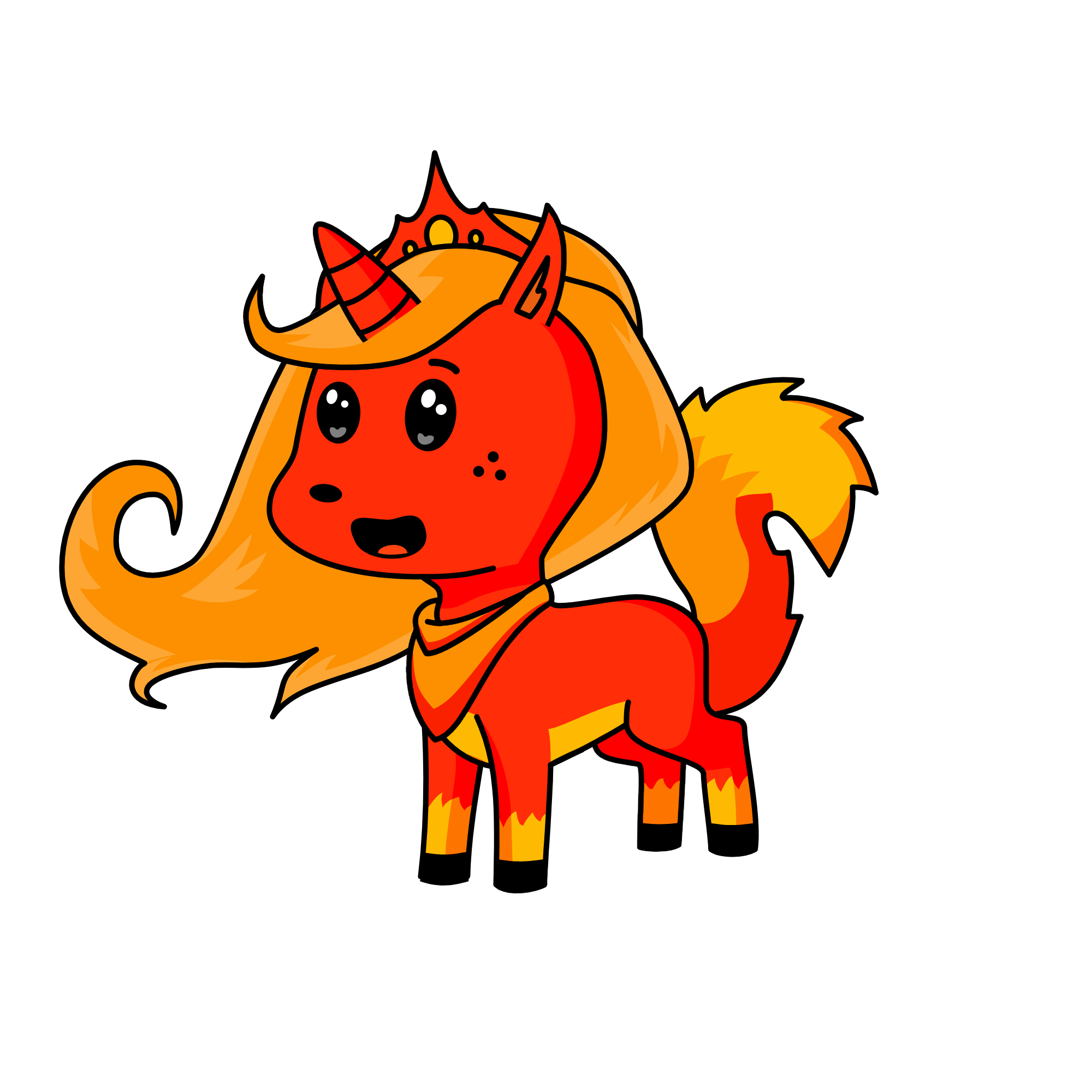 Sunset Blaze, the unicorn