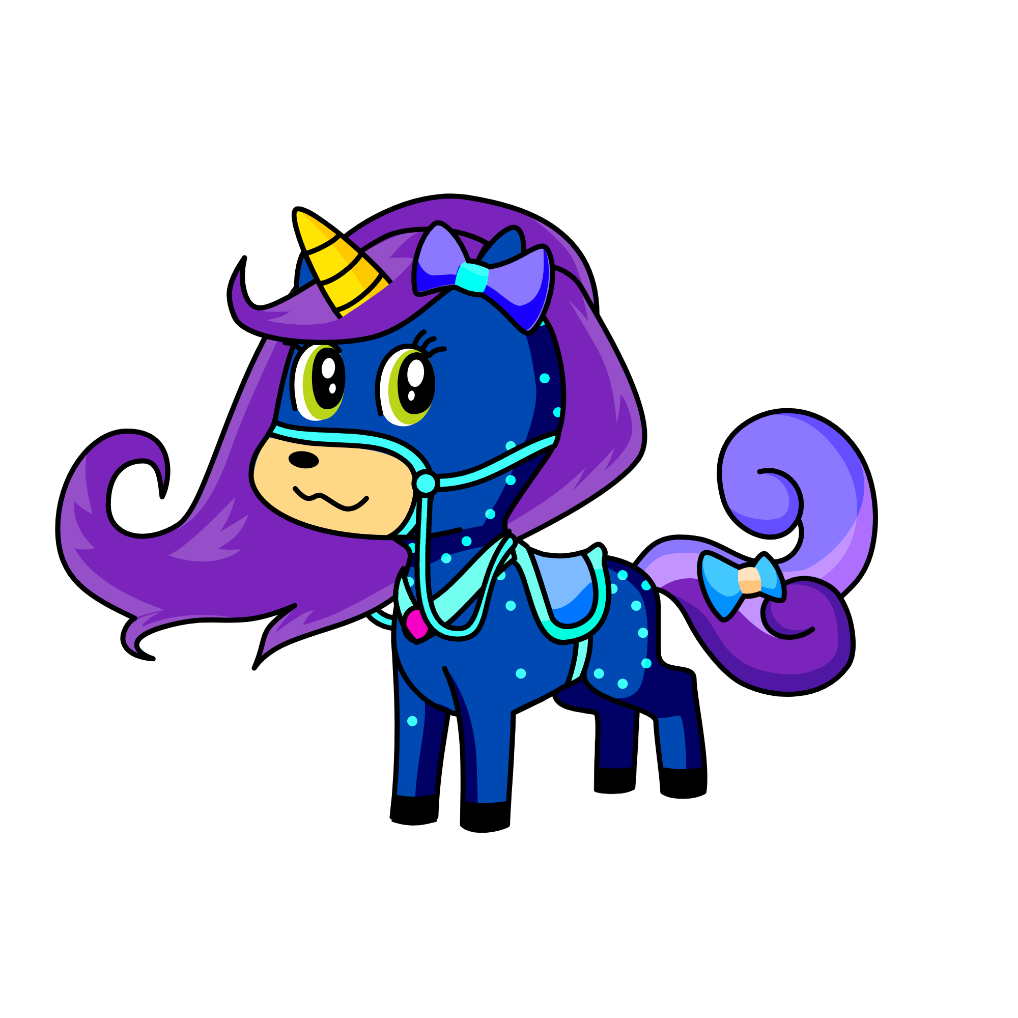 moon, the unicorn
