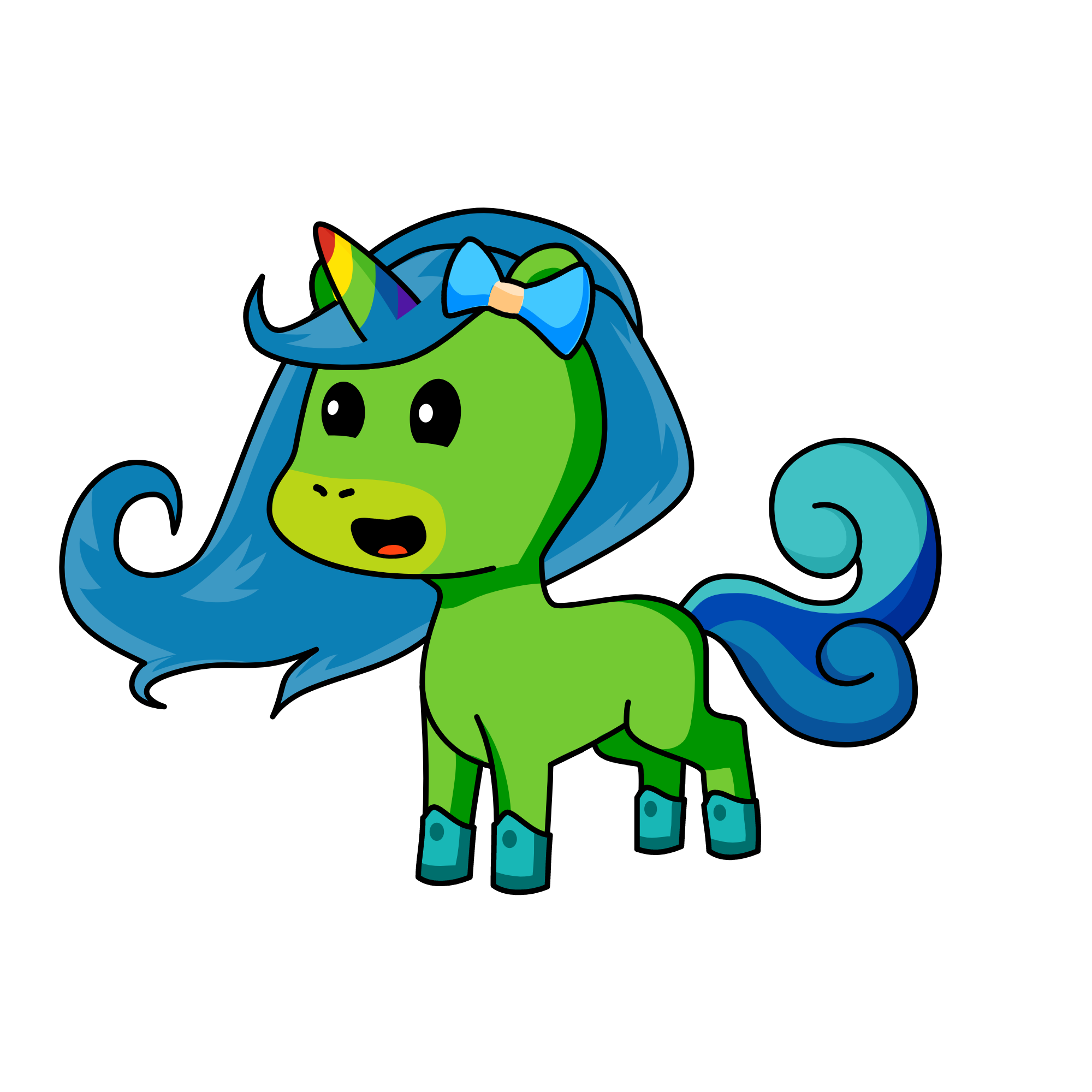 Sally, the unicorn