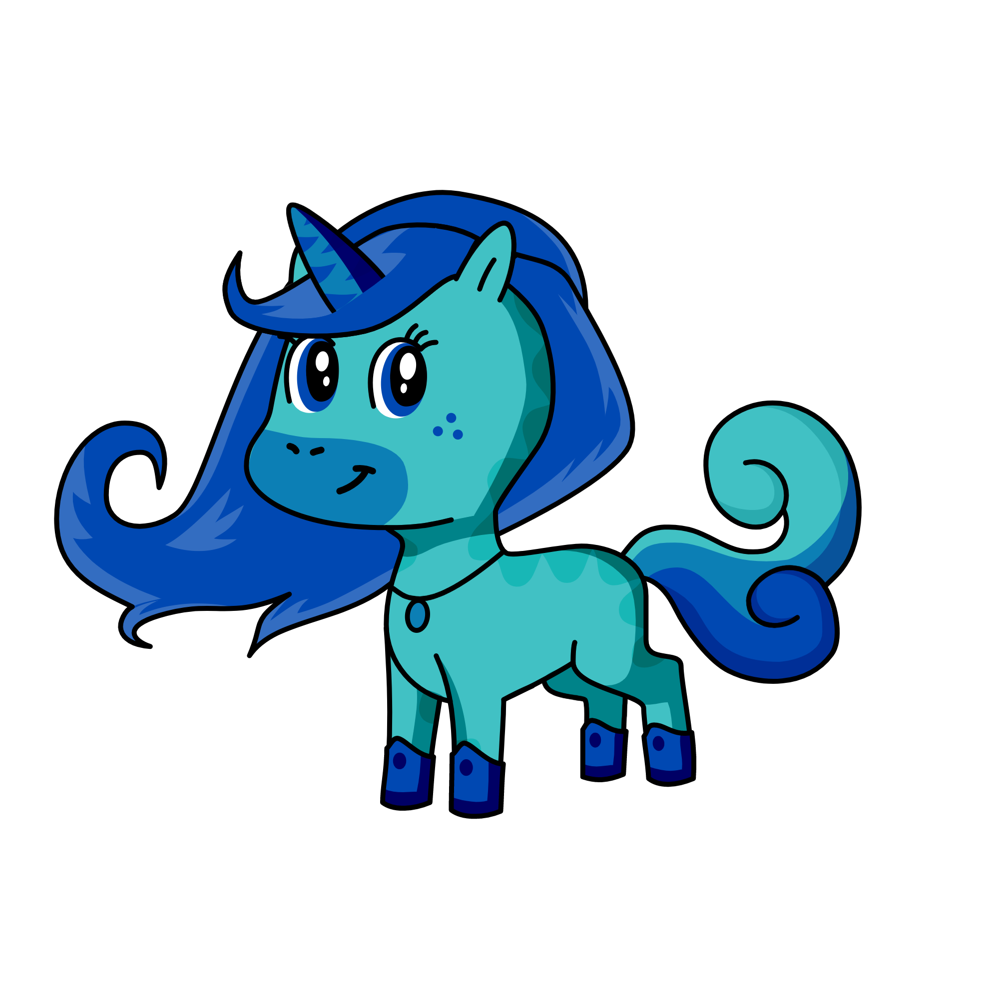 Oceana, unicorn of the water, the unicorn