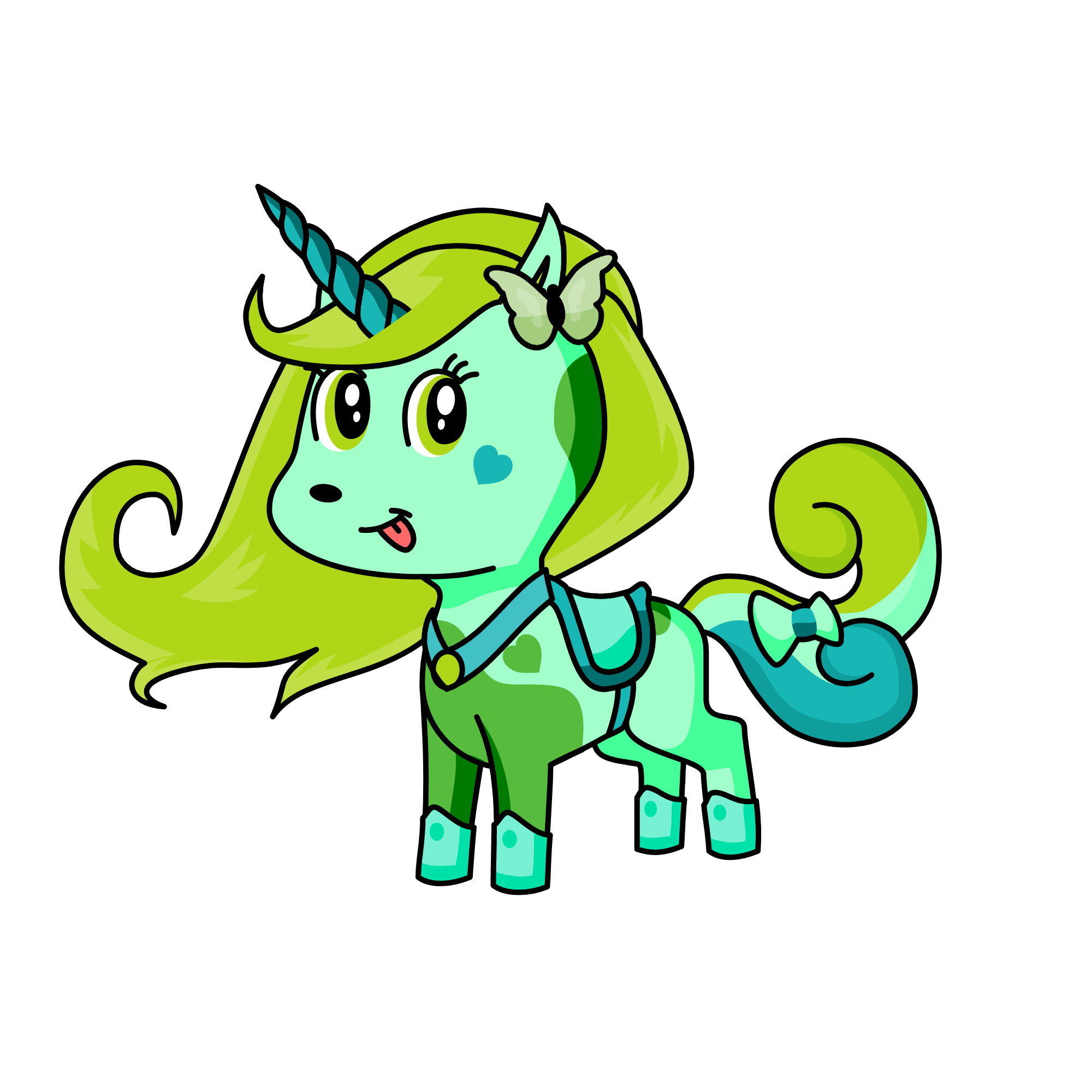 holly, the unicorn