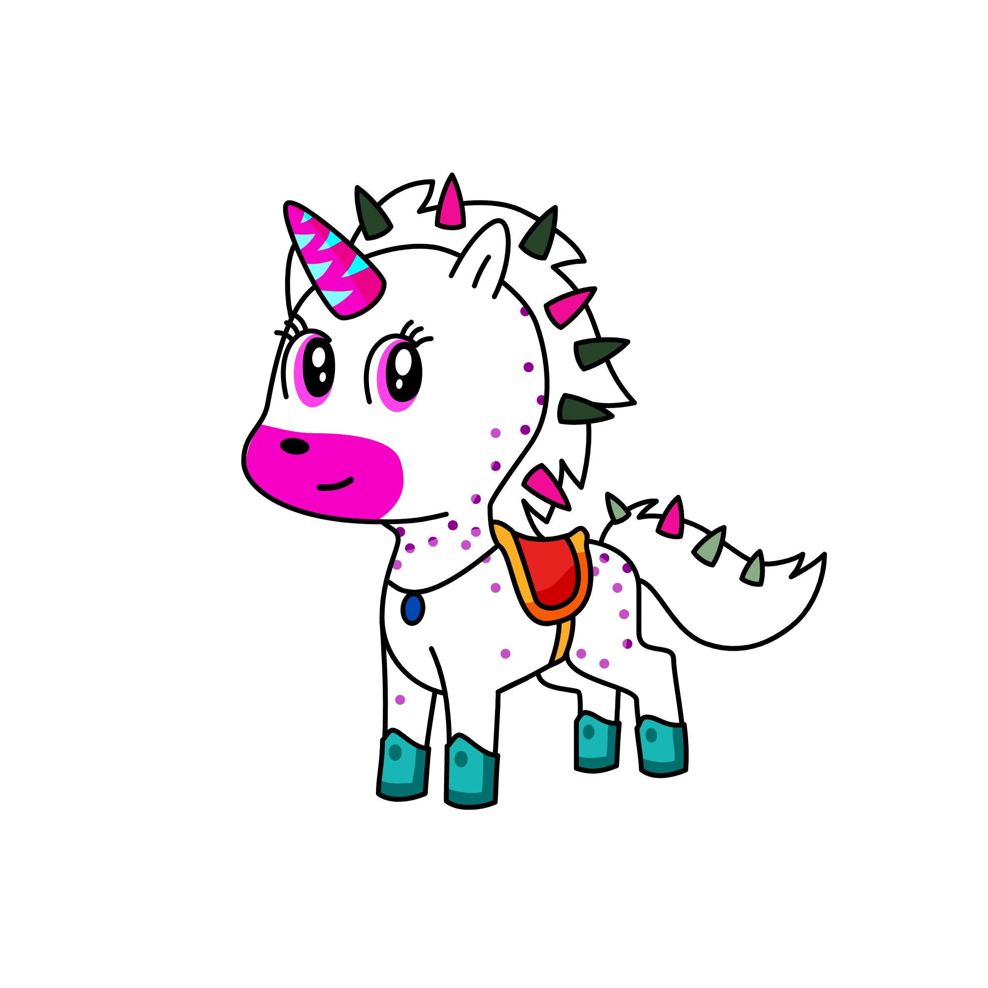 xdsgbnmftrugc, the unicorn