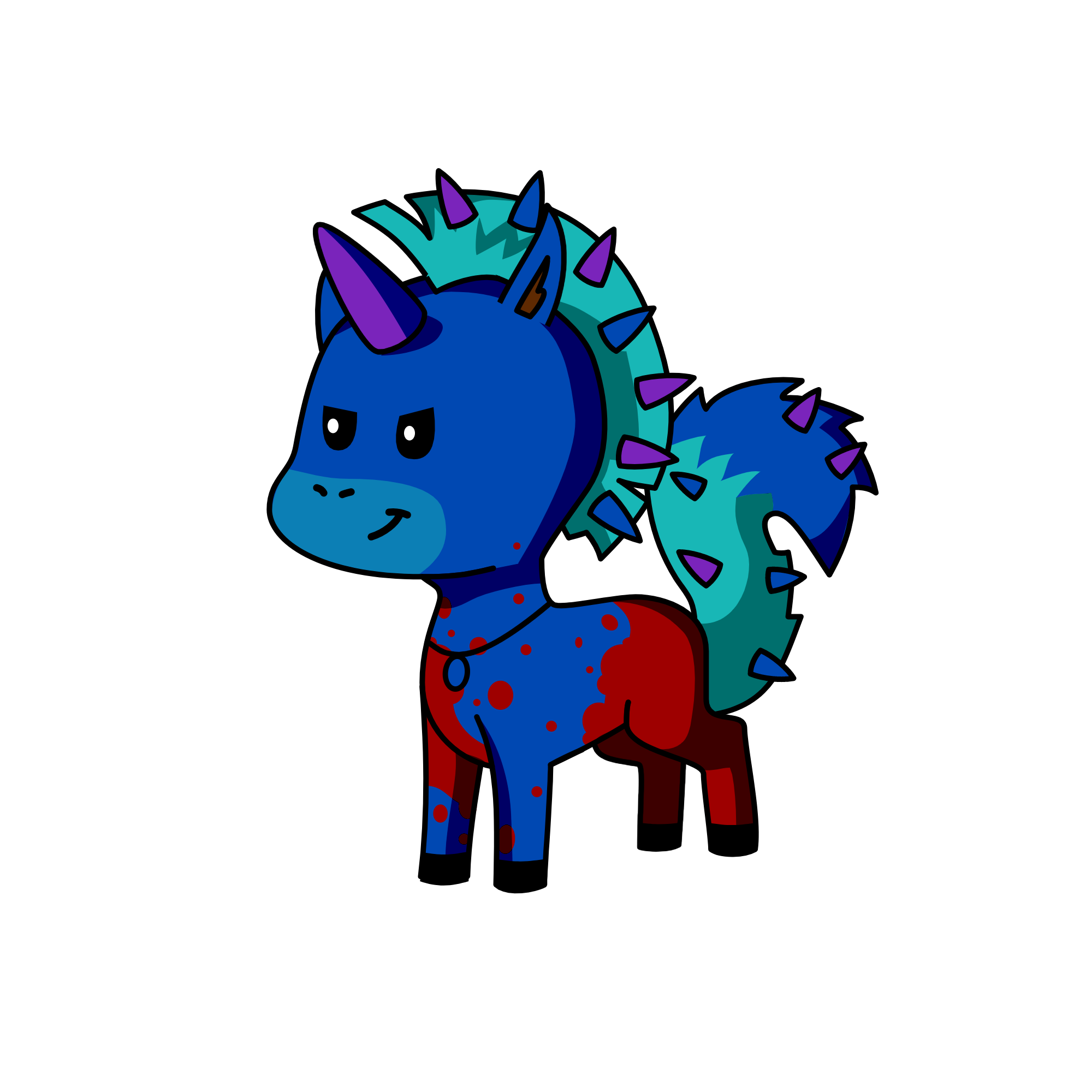 Rebel, the unicorn