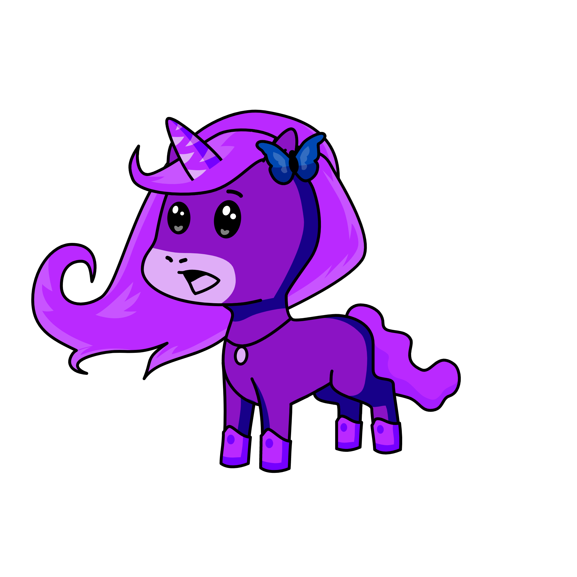 Wendy, unicorn of the wind, the unicorn