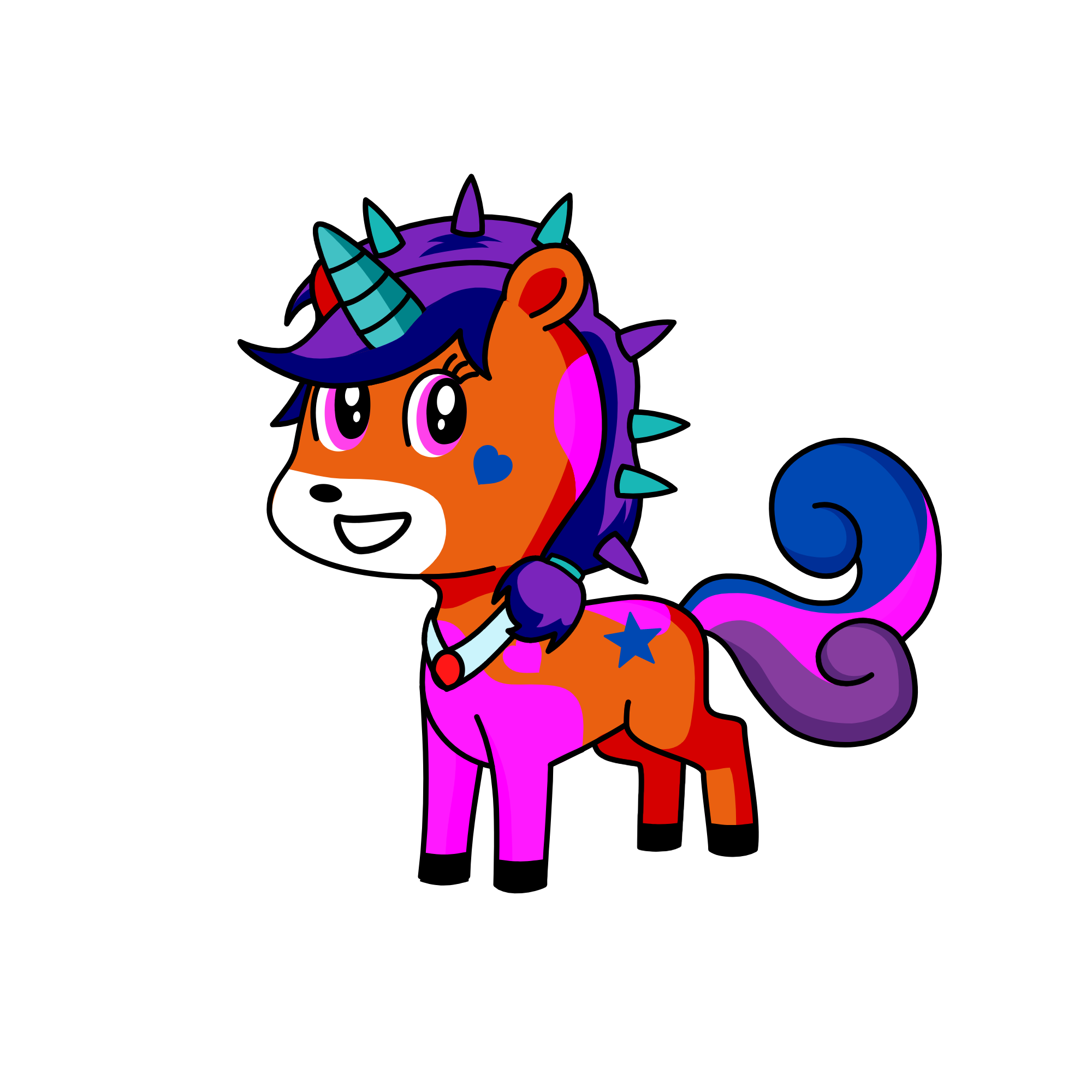 Vashina, the unicorn