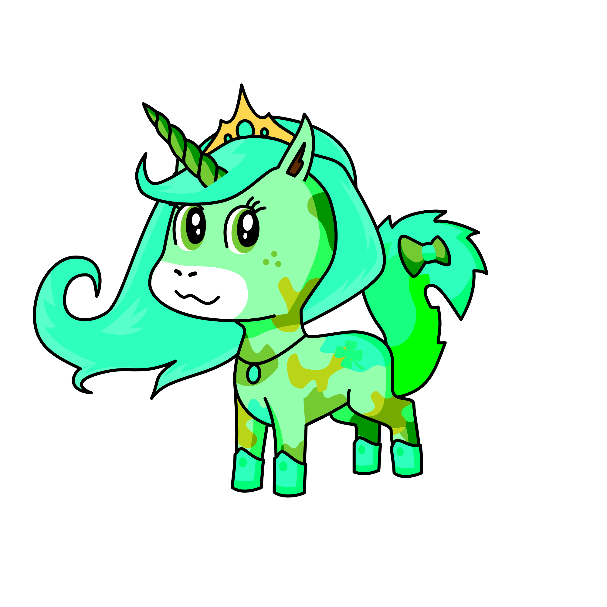 minty the nature unicorn, the unicorn