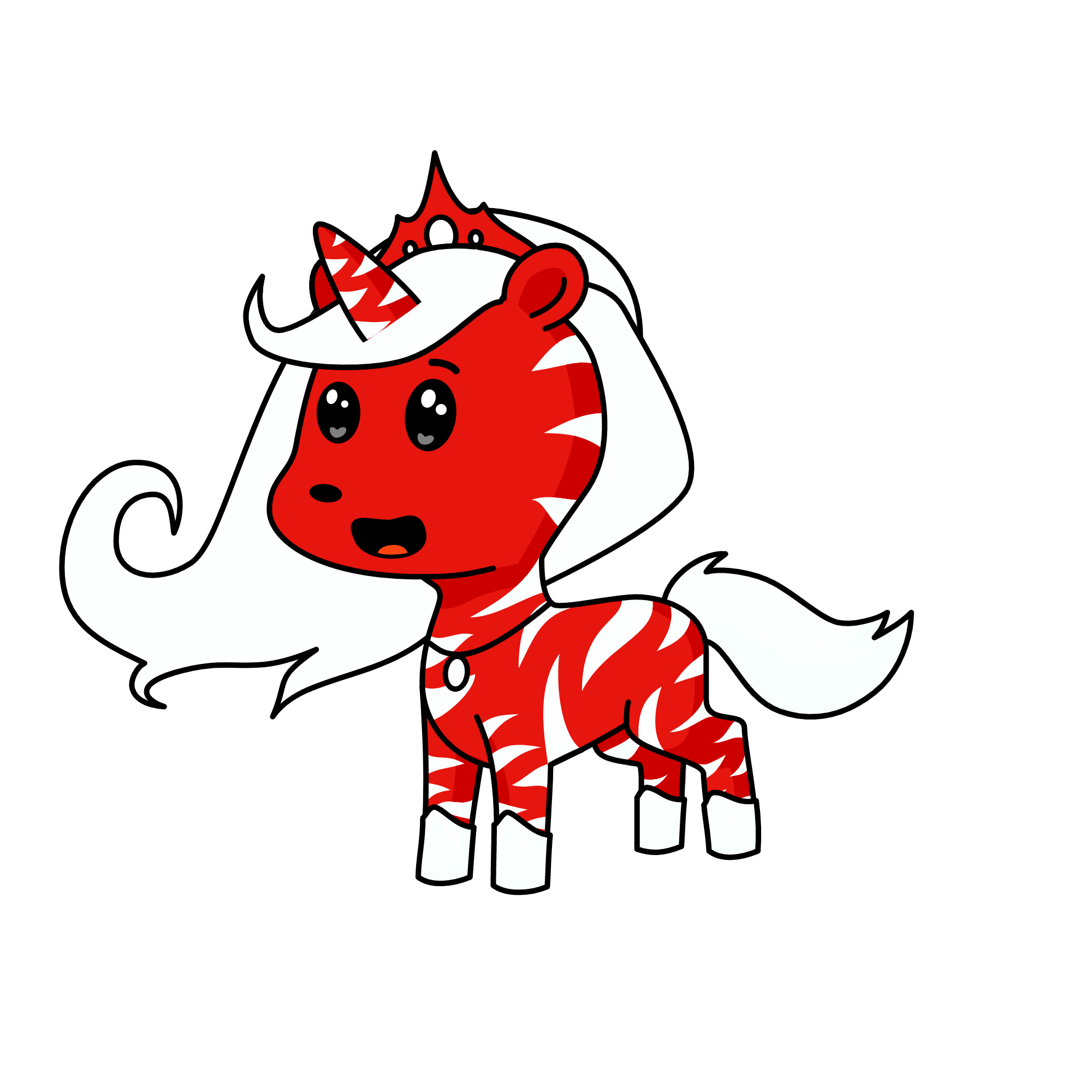 CandyCane Mint, the unicorn