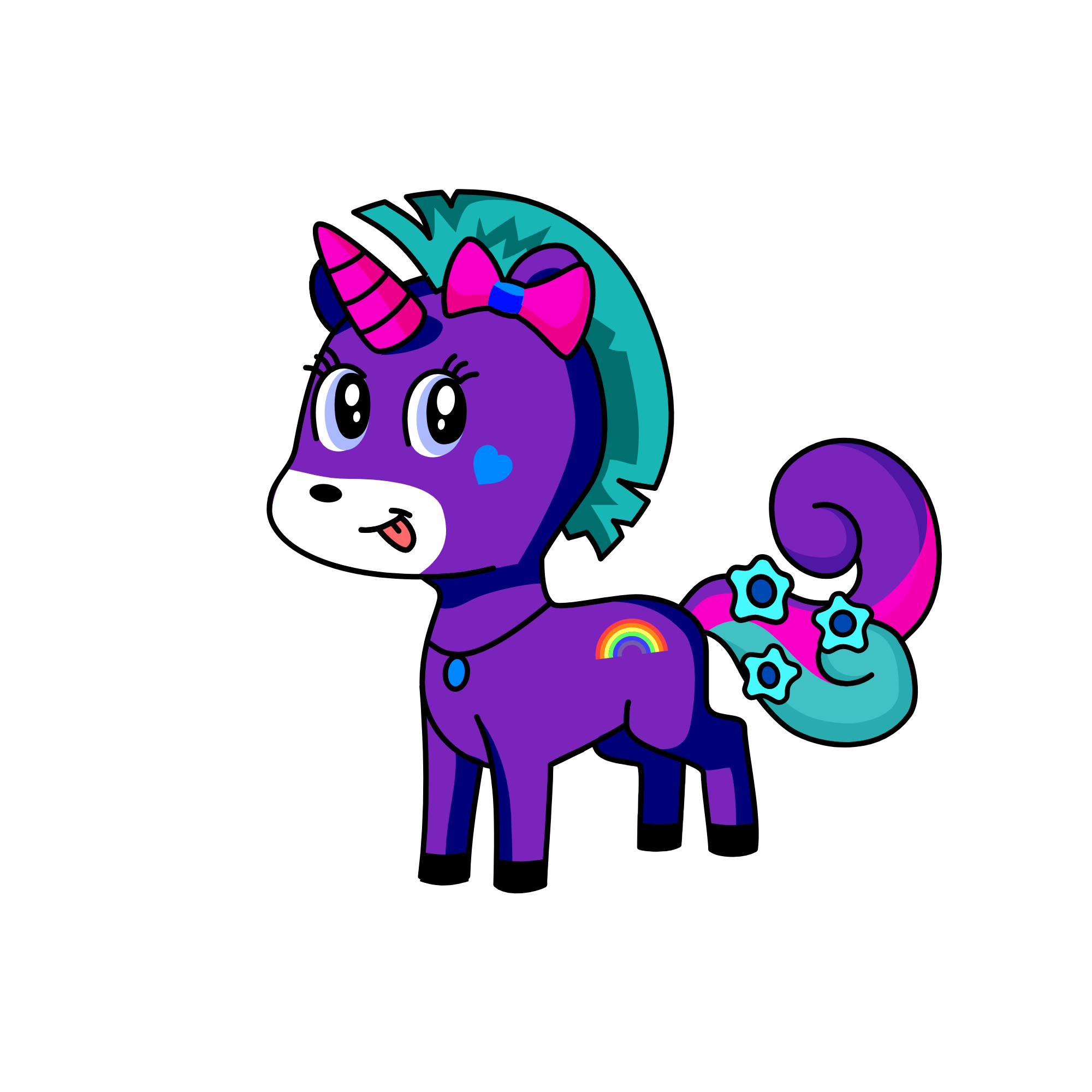 CUPCAKES, the unicorn