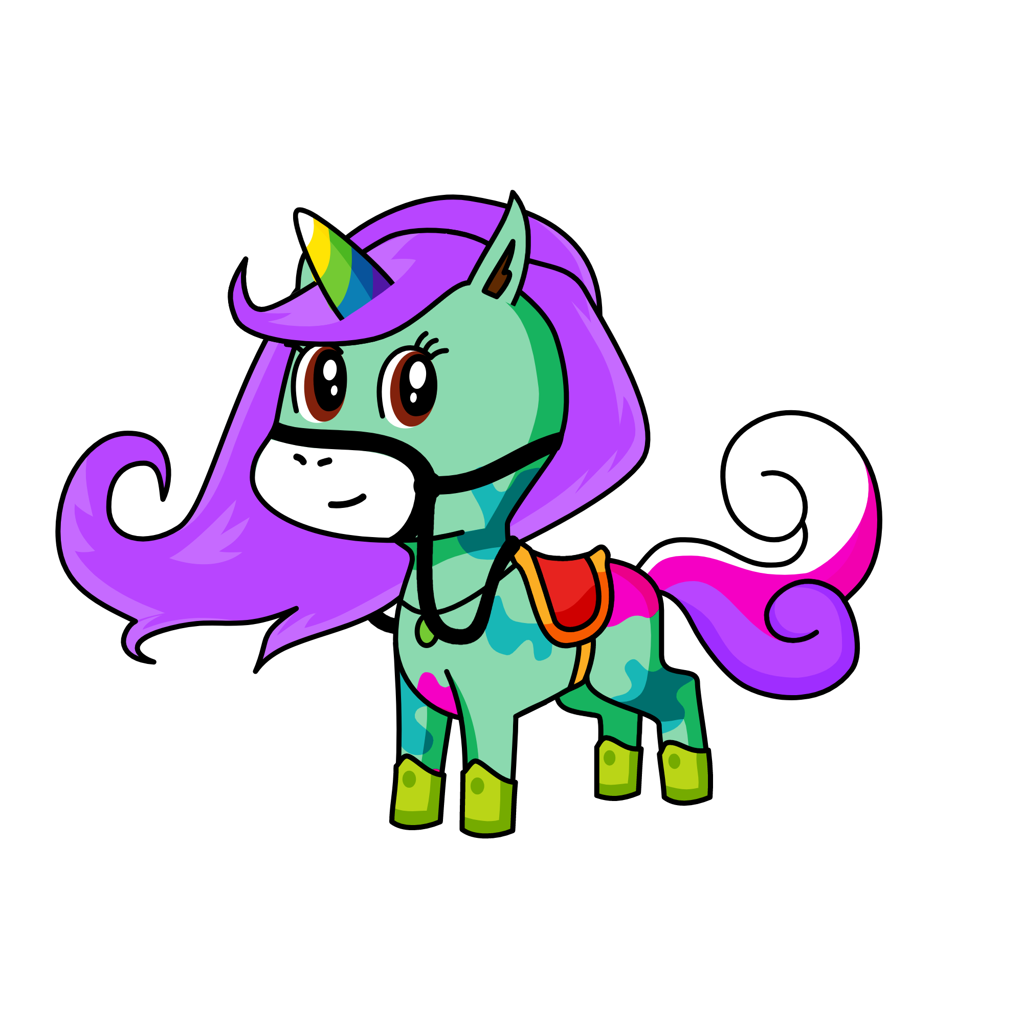 prinsess egipshin, the unicorn