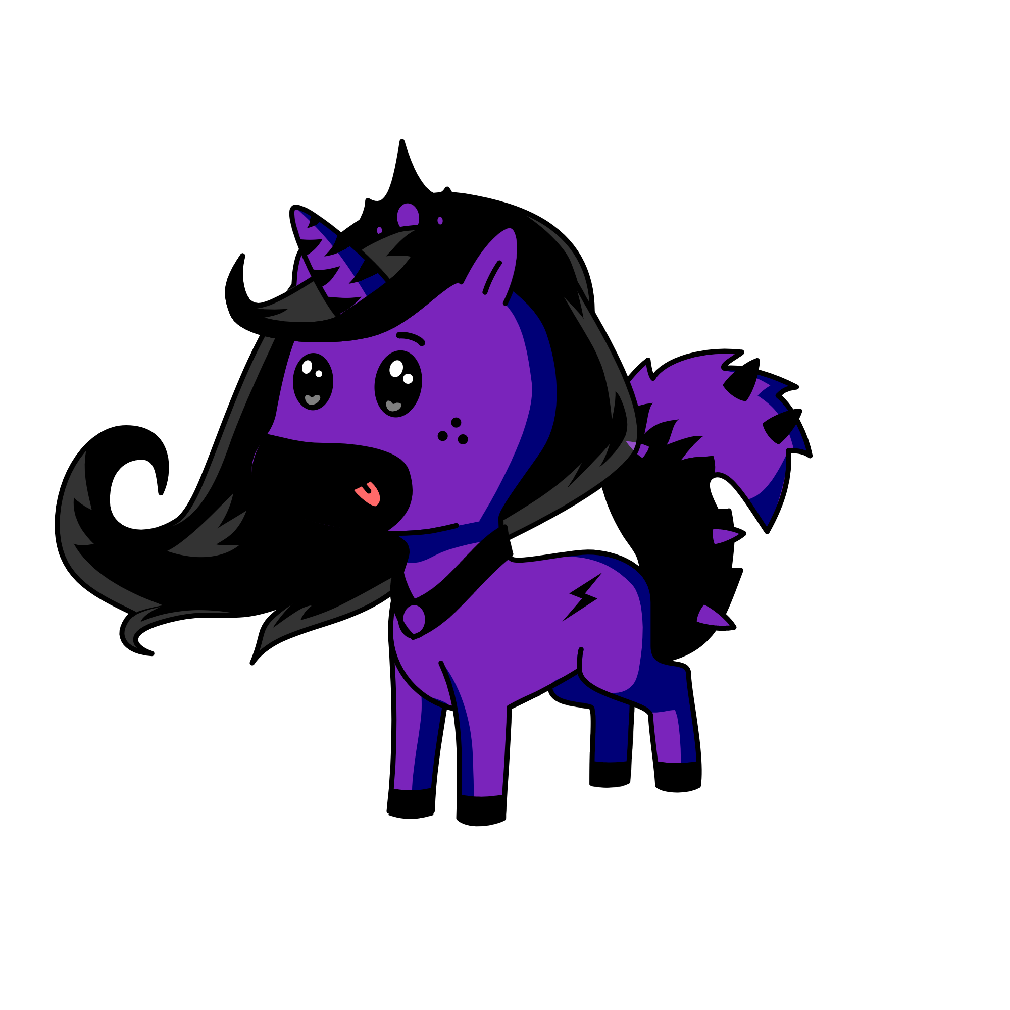 Princess Of The Moon, the unicorn