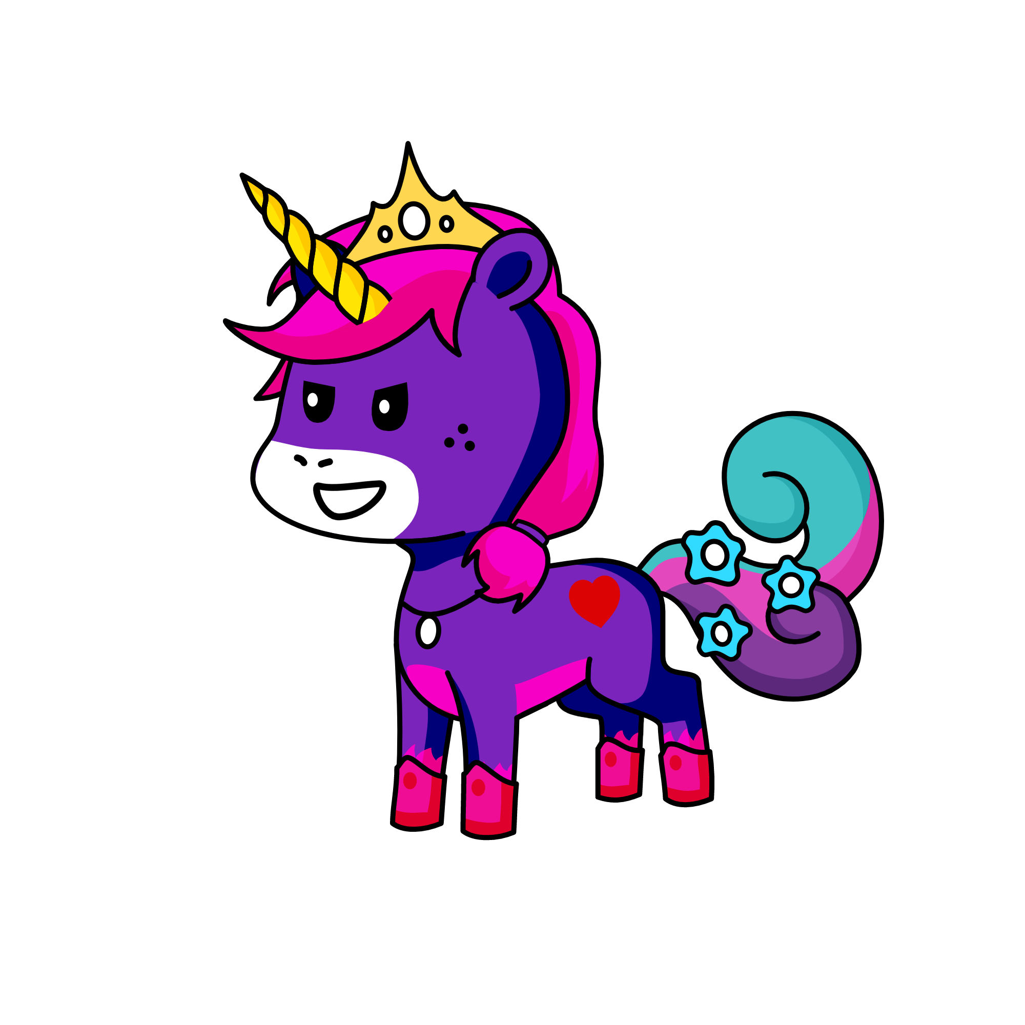 bratty, the unicorn