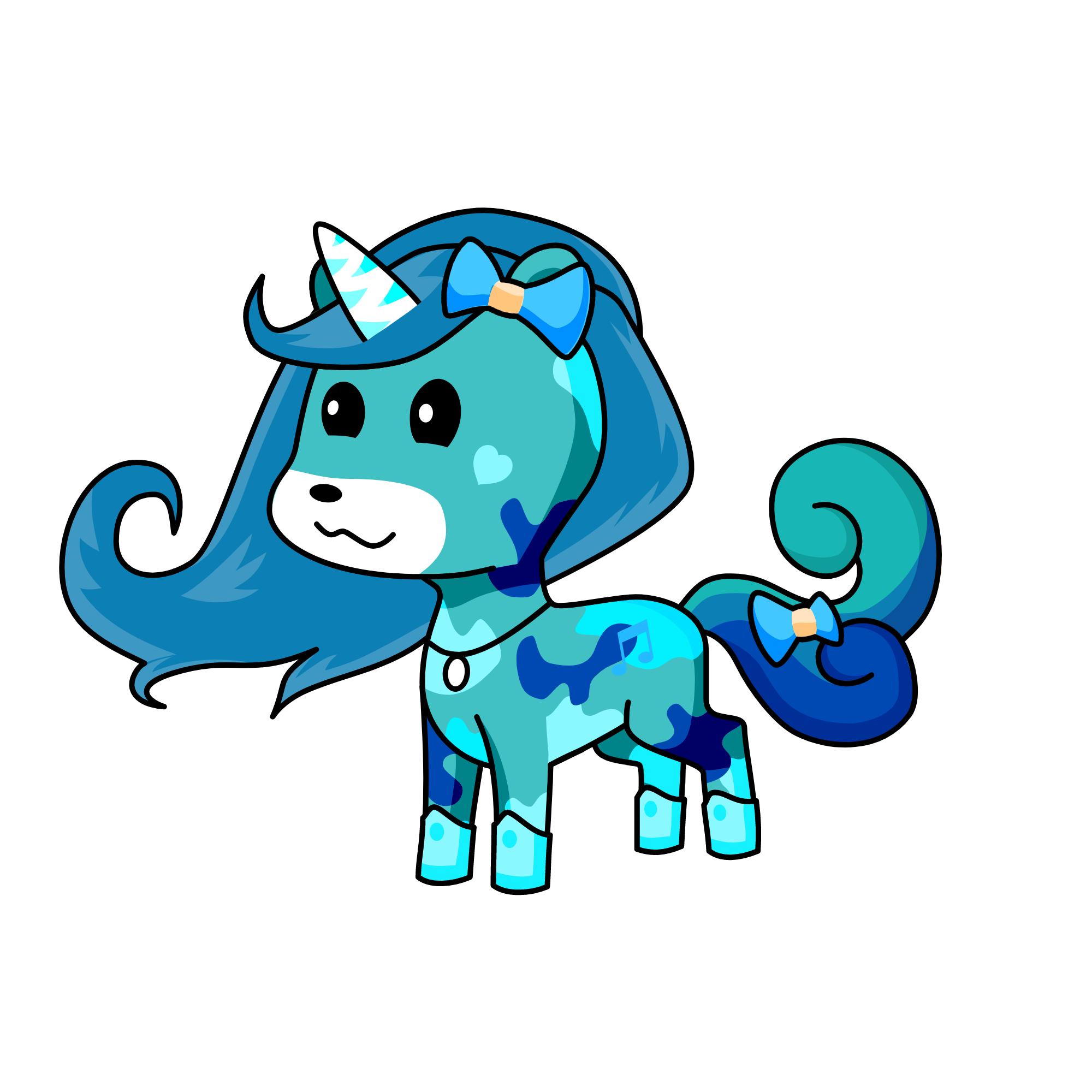 Lily, unicorn of water, the unicorn