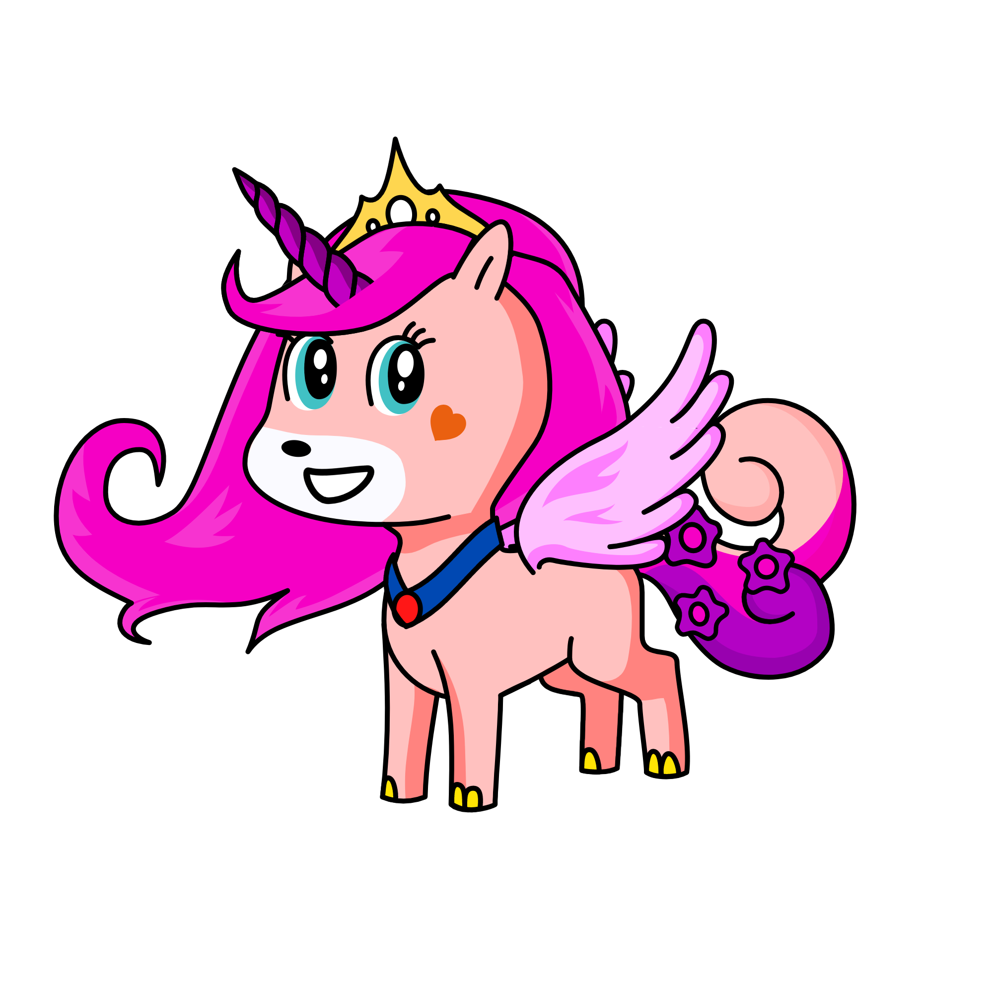 princesa aurora, the unicorn