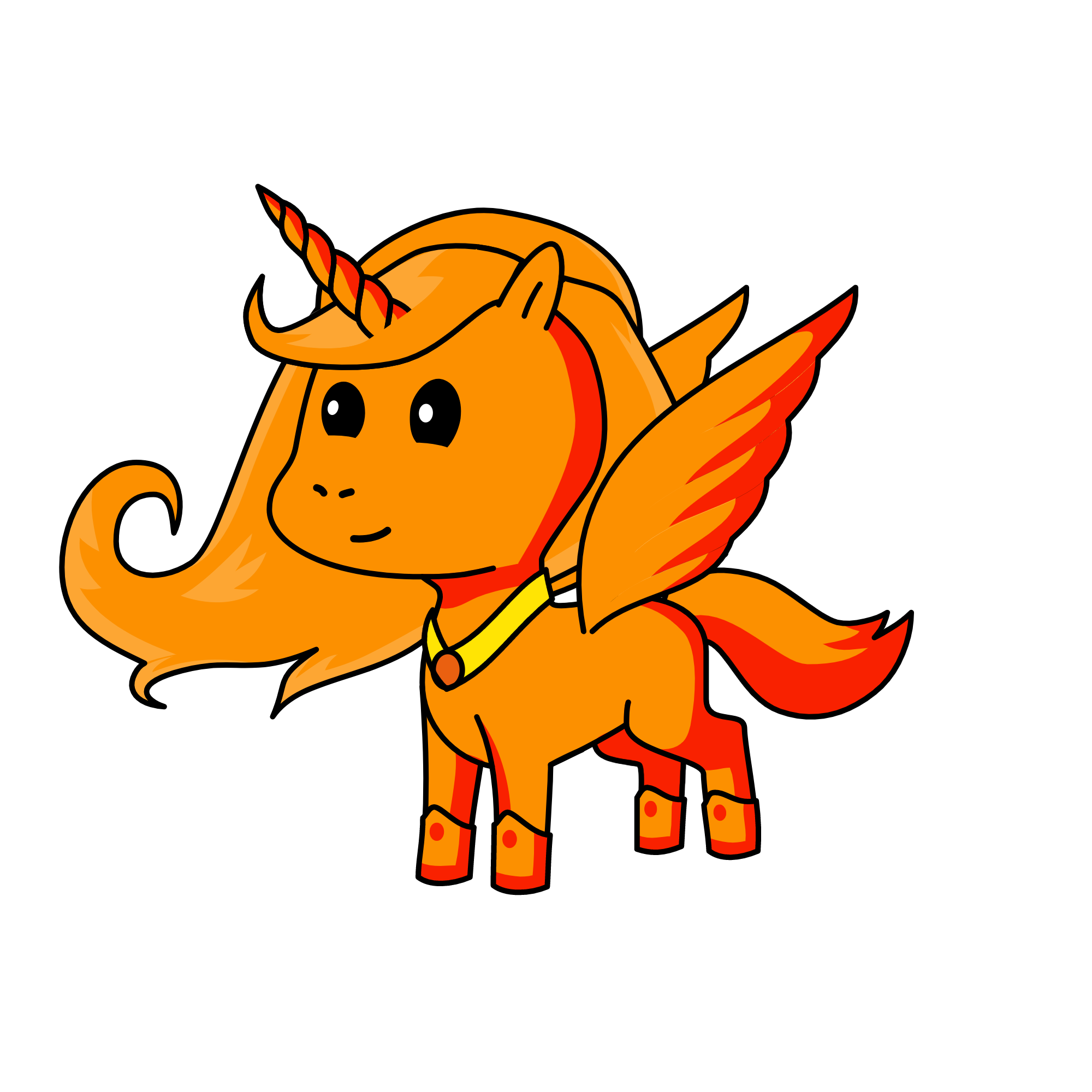 Princess Sandy, the unicorn